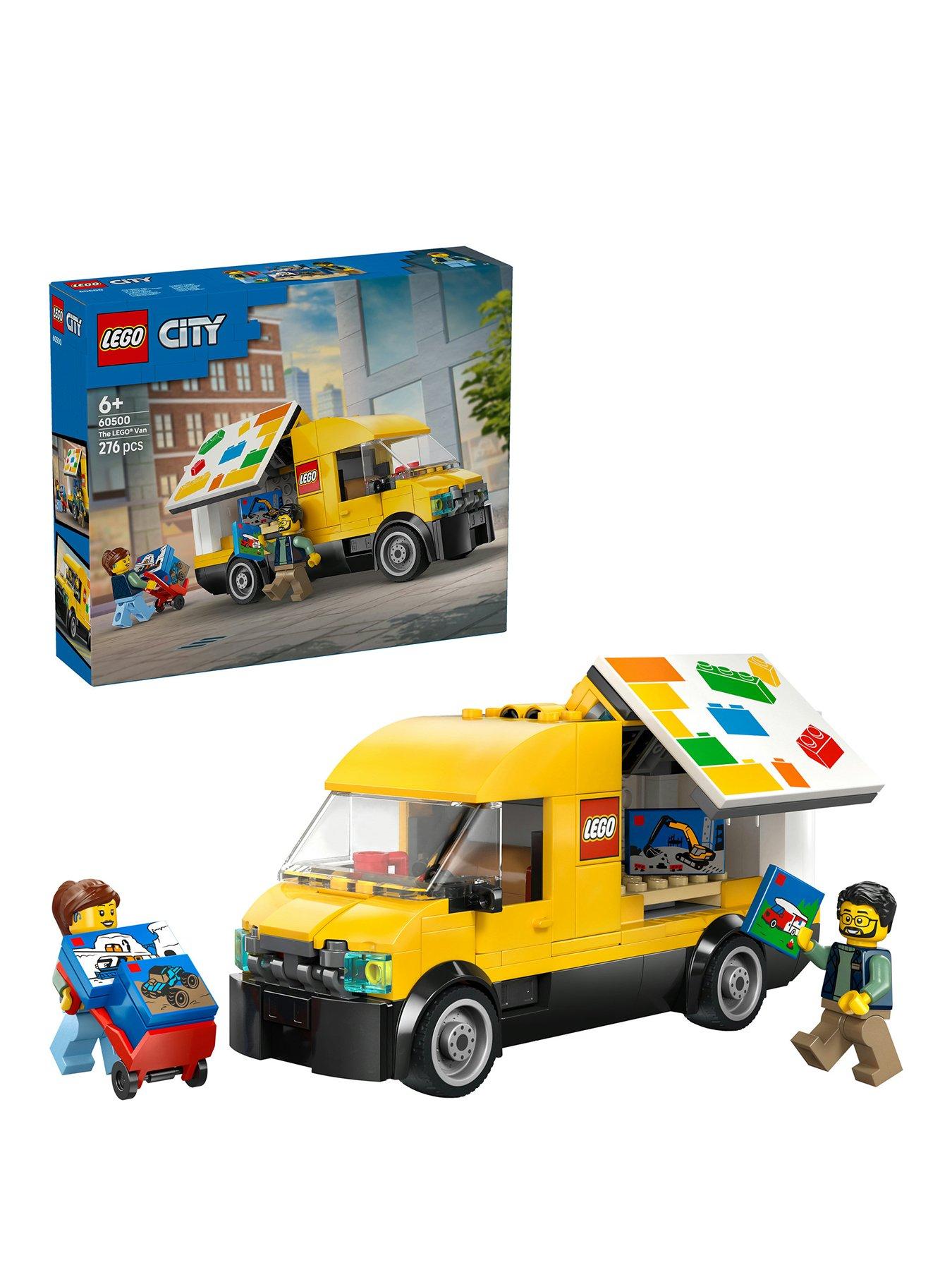 Image 1 of 8 of LEGO City The LEGO Van Toy with 2 Minifigures 60500