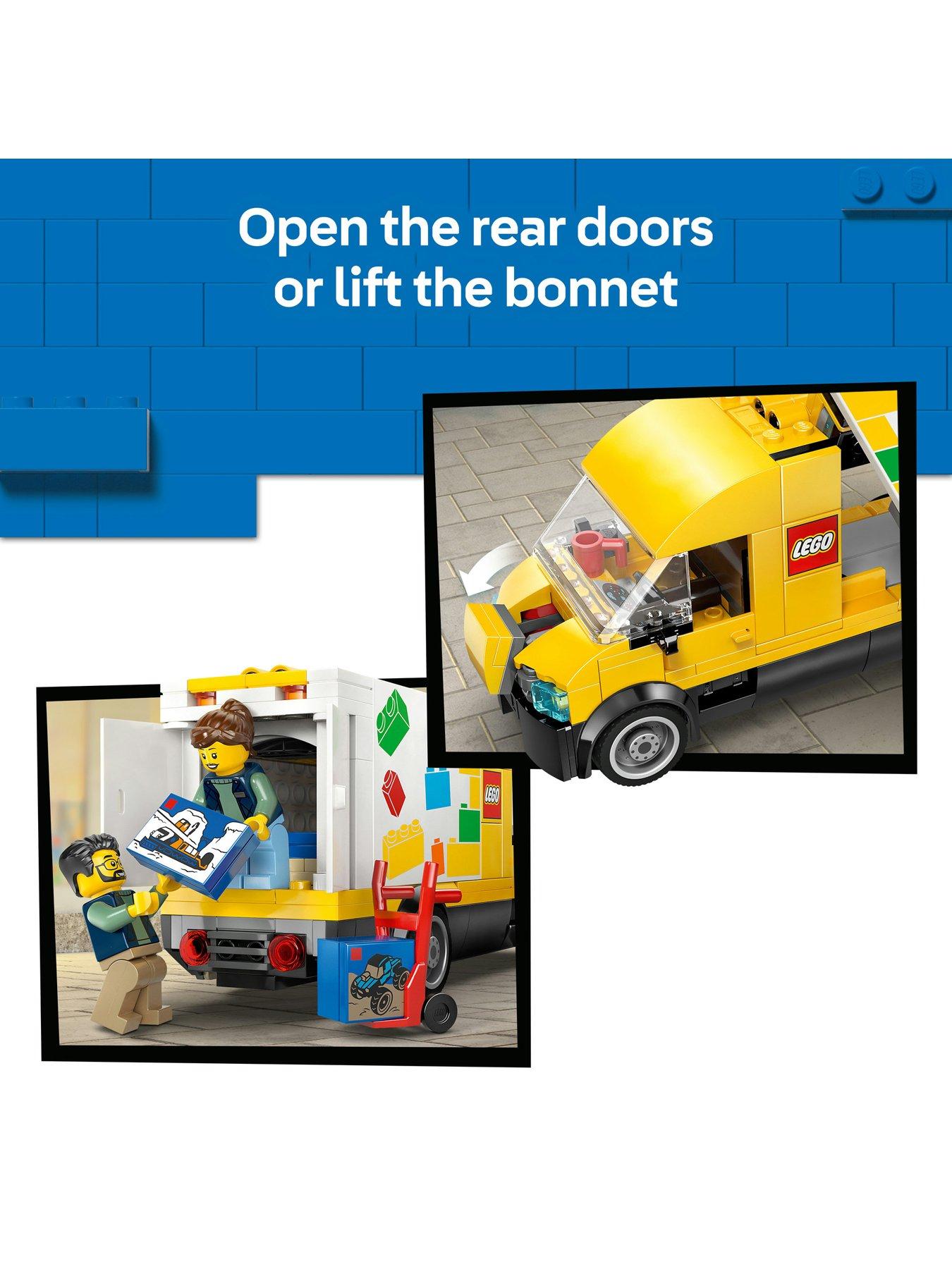 Image 4 of 8 of LEGO City The LEGO Van Toy with 2 Minifigures 60500