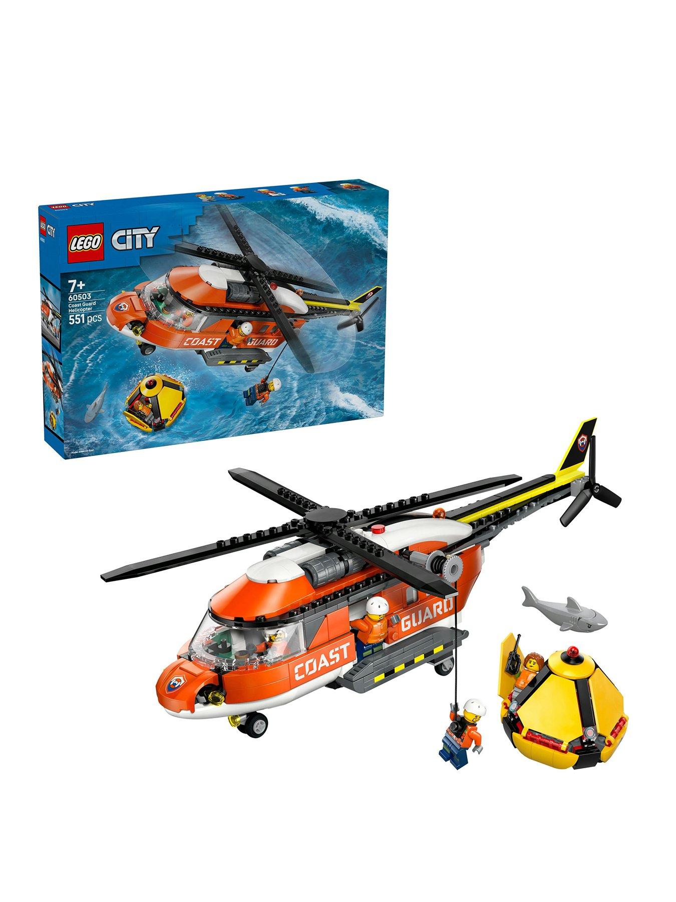 LEGO City Coast Guard Helicopter Toy Building Set (60503)
