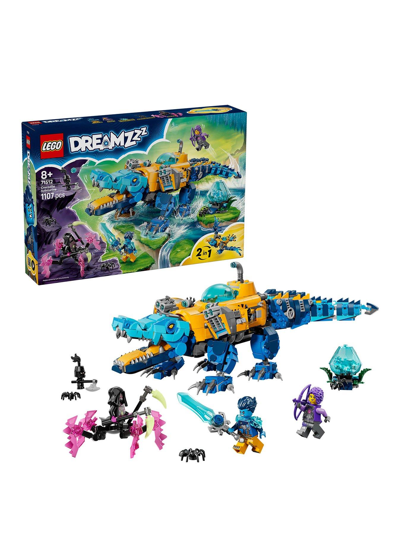 LEGO DreamZzz 2in1 Crocodile Submarine Toy (71512)