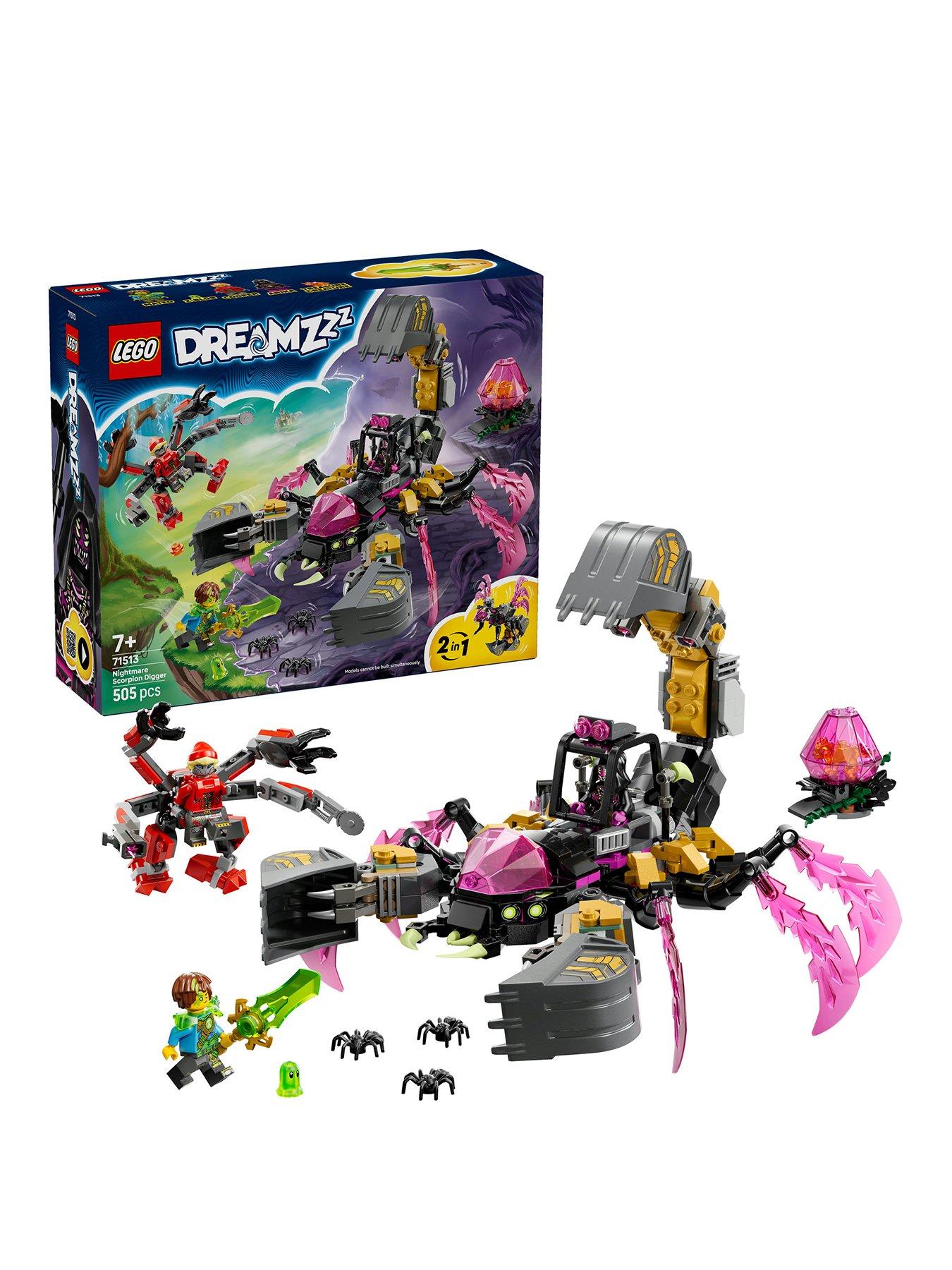 Image 1 of 3 of LEGO DreamZzz 2-in-1 Nightmare Scorpion Digger (71513)