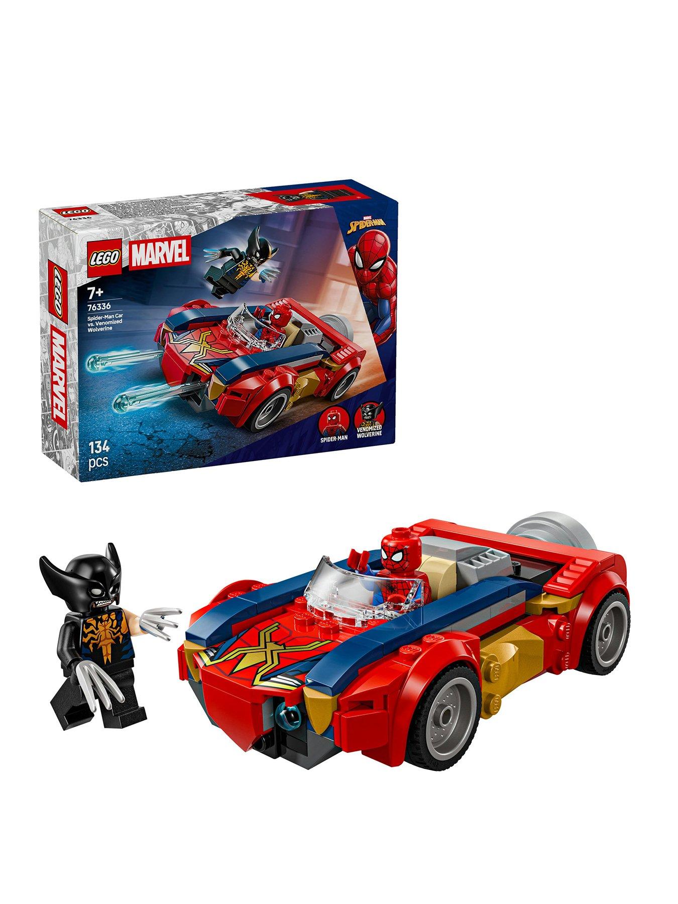 LEGO Super Heroes Spider-Man Car vs. Venomized Wolverine (76336)