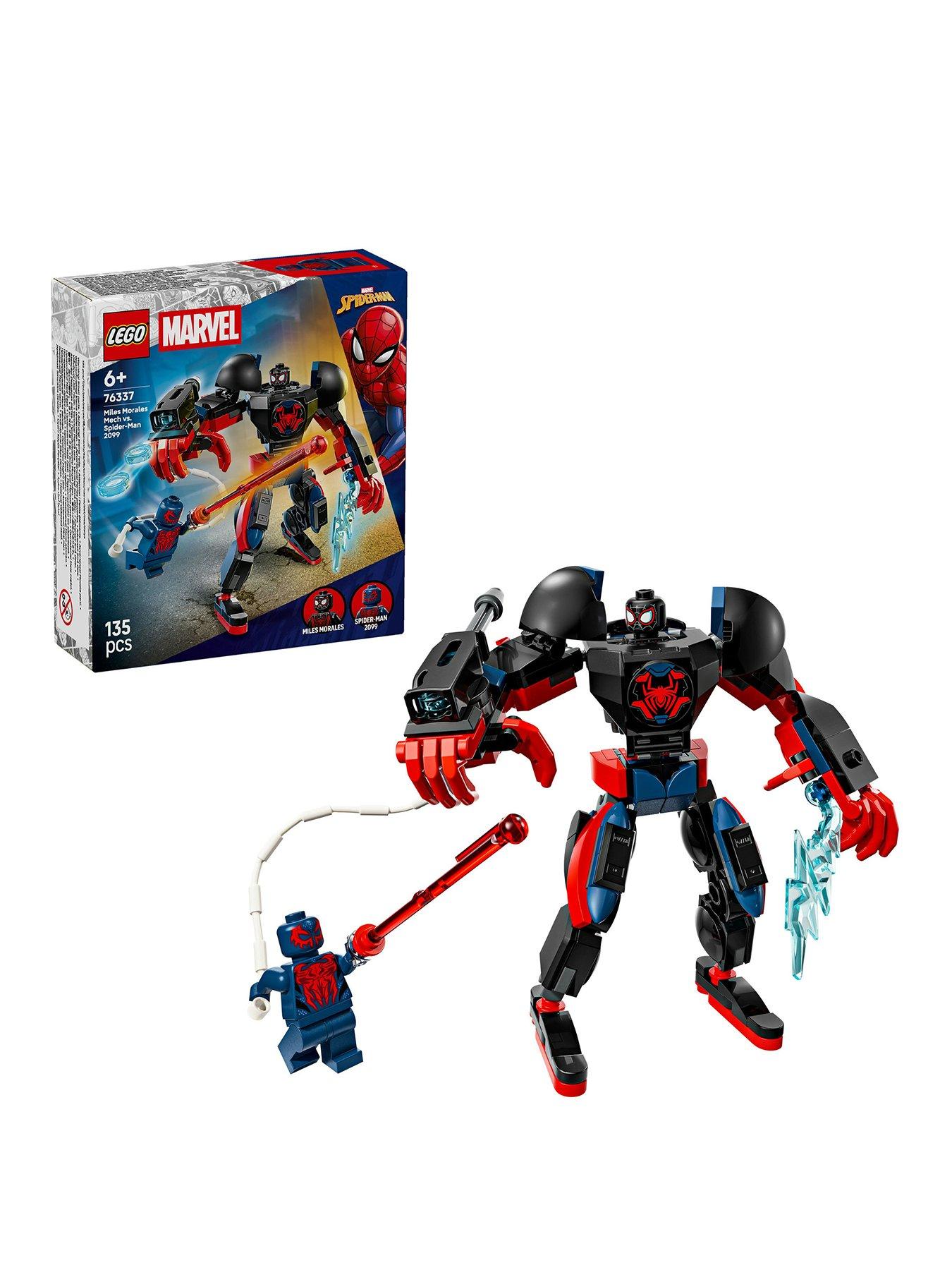 LEGO Super Heroes Miles Morales Mech vs. Spider-Man 2099 (76337)