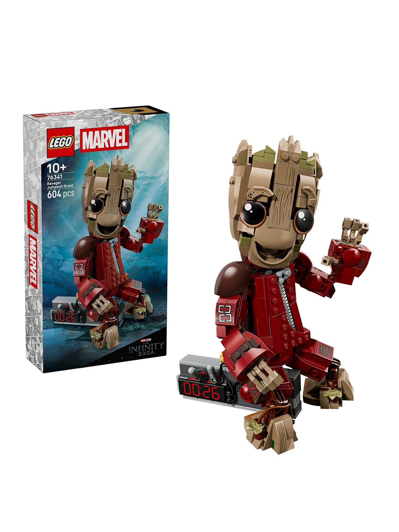LEGO Super Heroes Ravager Jumpsuit Groot Figure (76341)