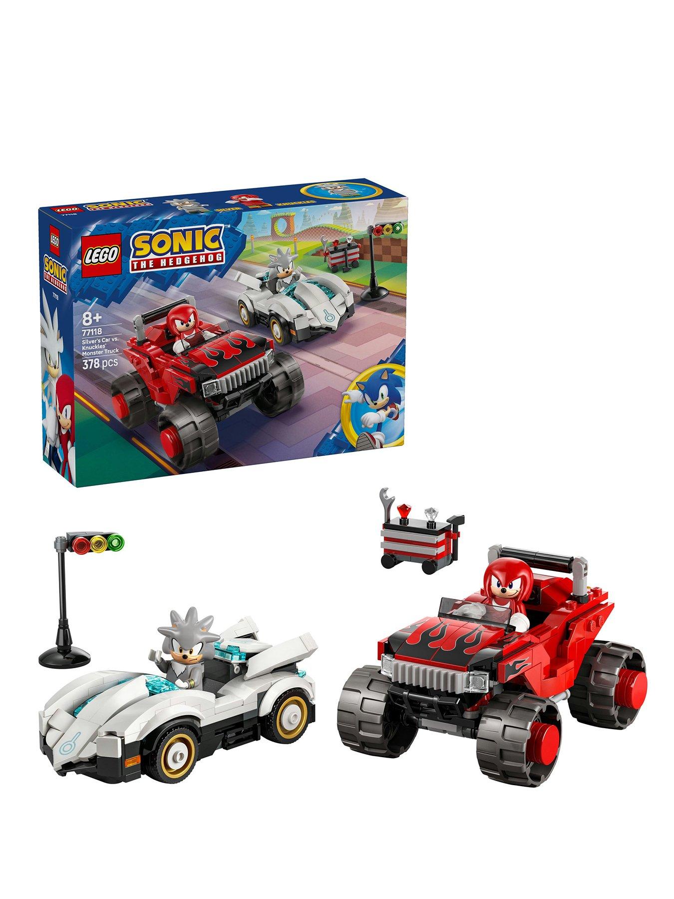 LEGO Sonic Silver’s Car vs. Knuckles’ Monster Truck (77118)