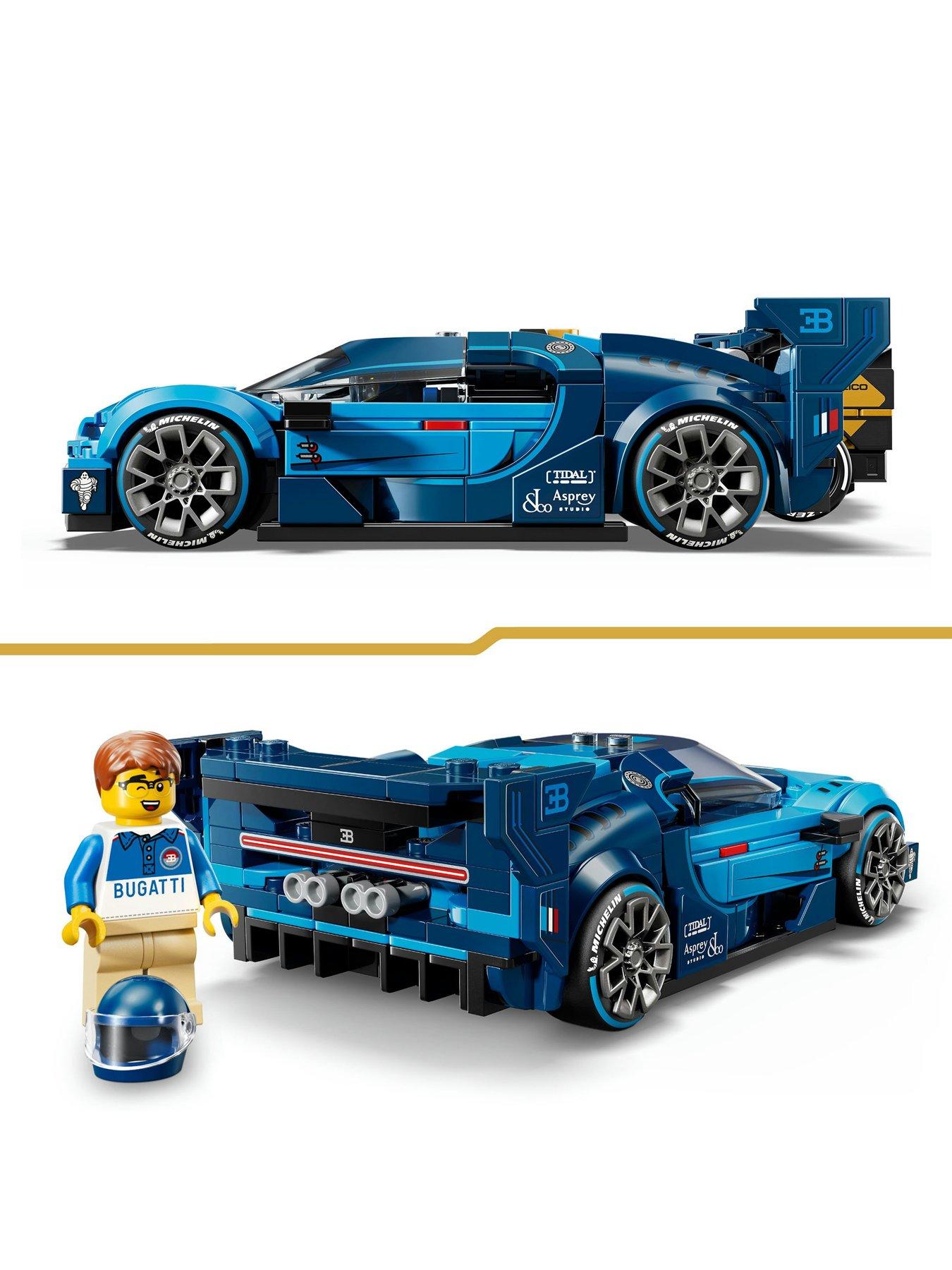 Image 4 of 8 of LEGO Speed Champions Bugatti Vision Gran Turismo Hyper Sports Car 77253