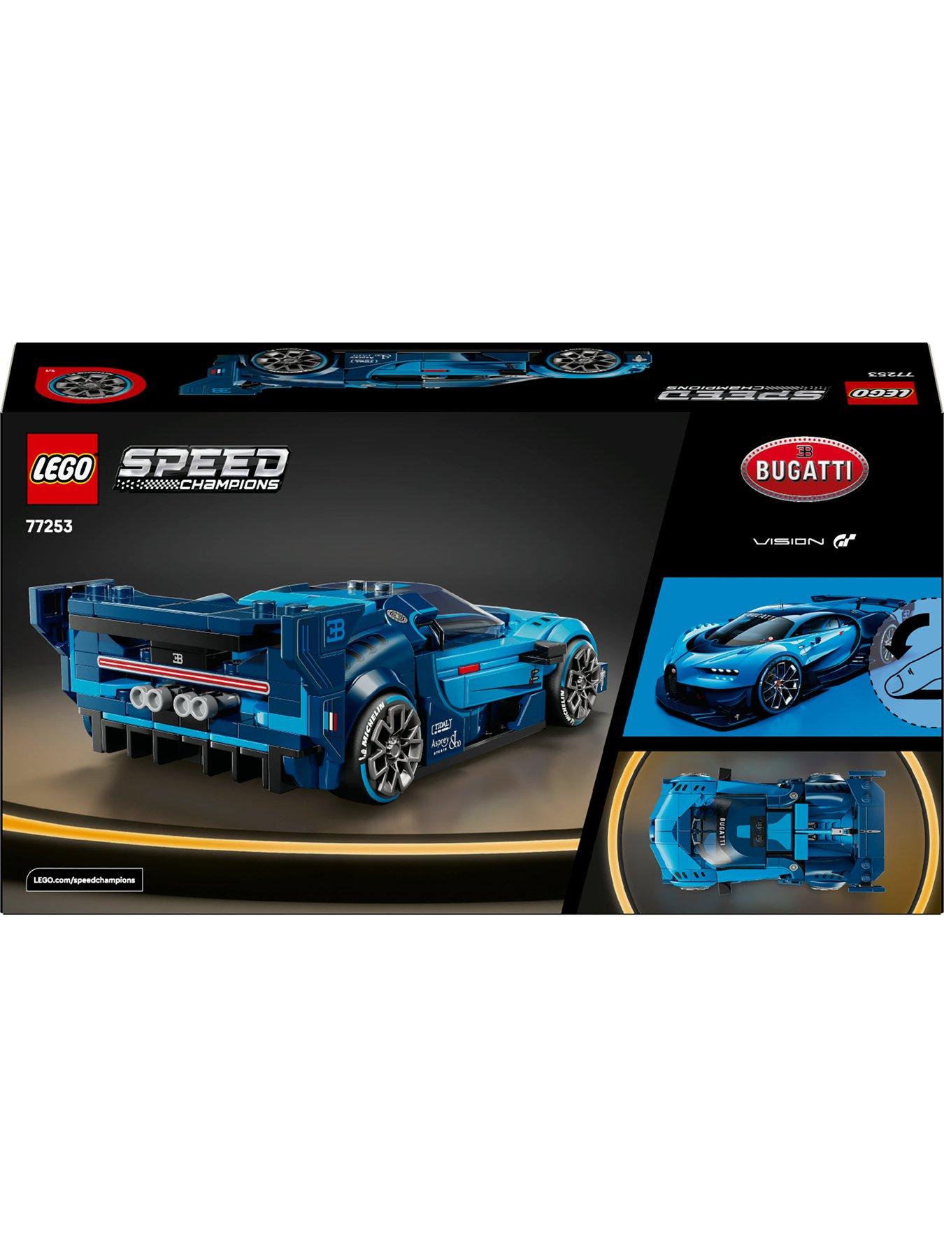 Image 7 of 8 of LEGO Speed Champions Bugatti Vision Gran Turismo Hyper Sports Car 77253