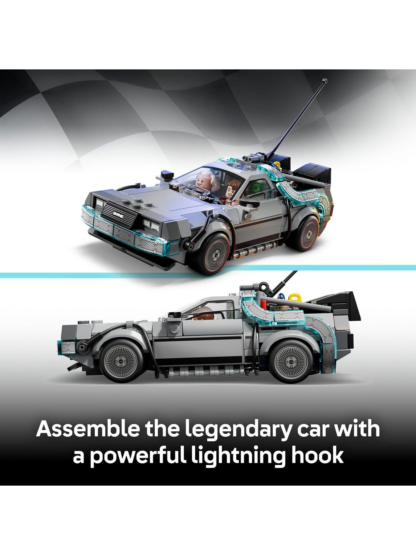 Image 3 of 8 of LEGO Speed Champions Time Machine from Back to the Future (77256)