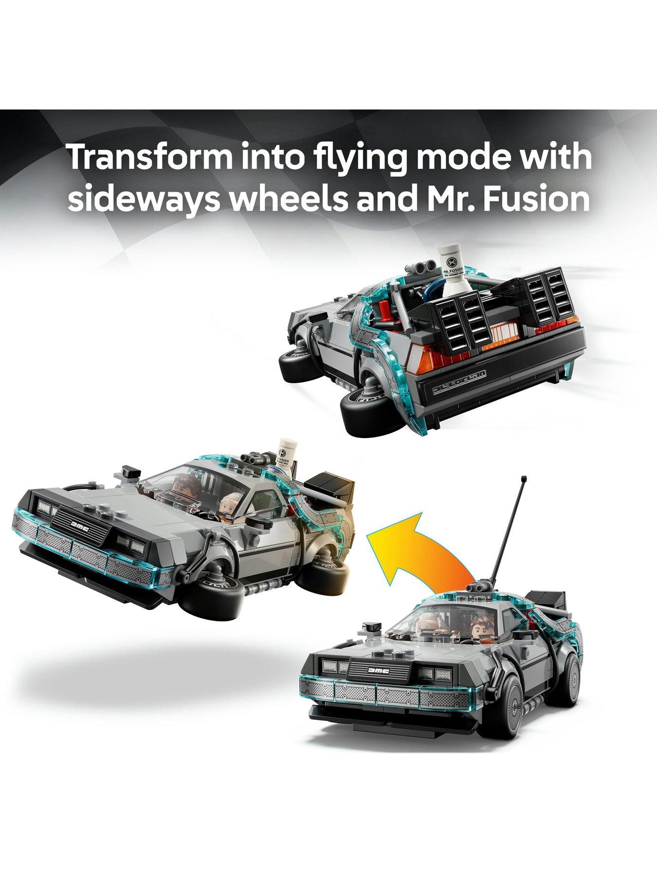 Image 4 of 8 of LEGO Speed Champions Time Machine from Back to the Future (77256)