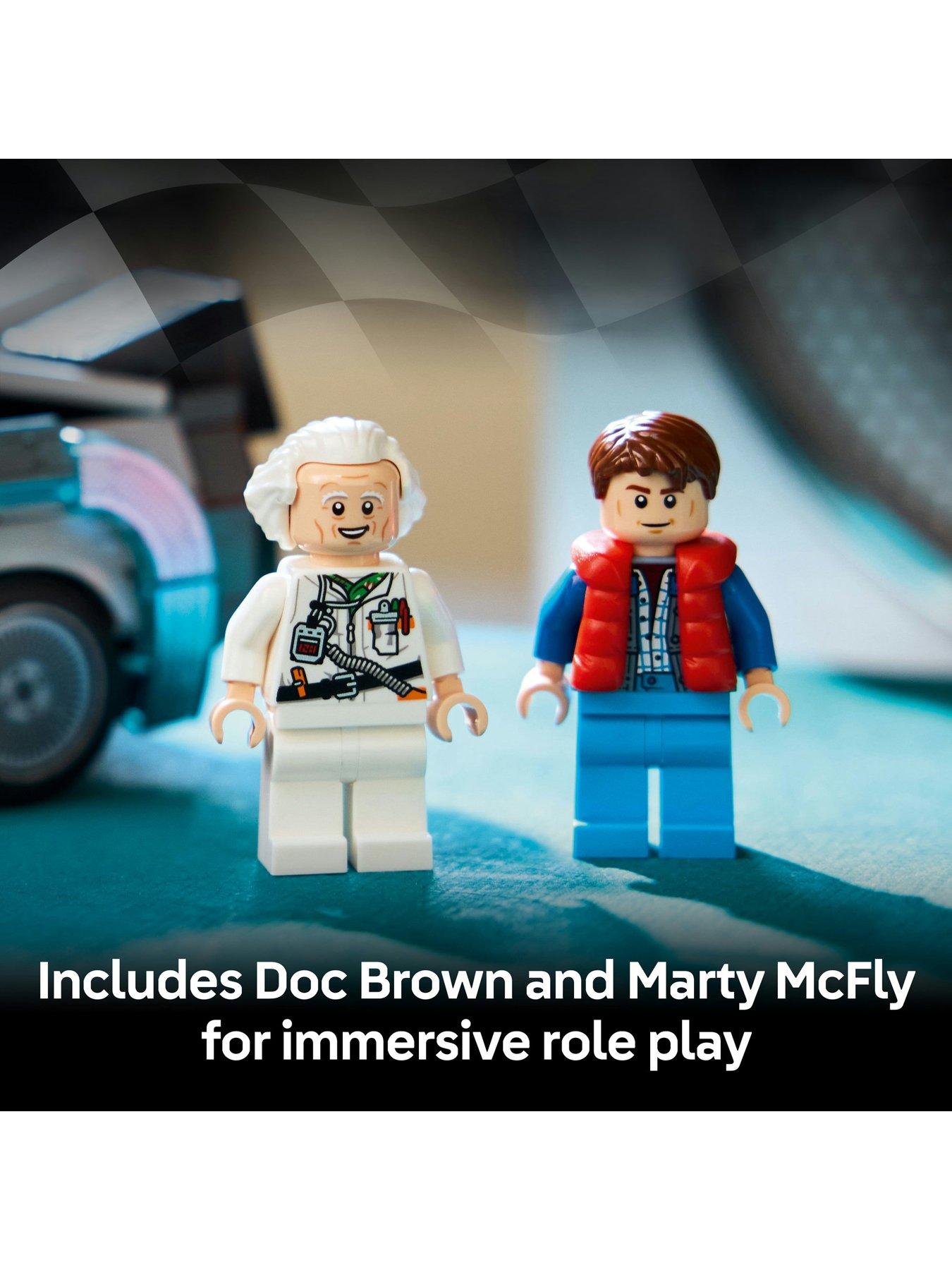 Image 6 of 8 of LEGO Speed Champions Time Machine from Back to the Future (77256)