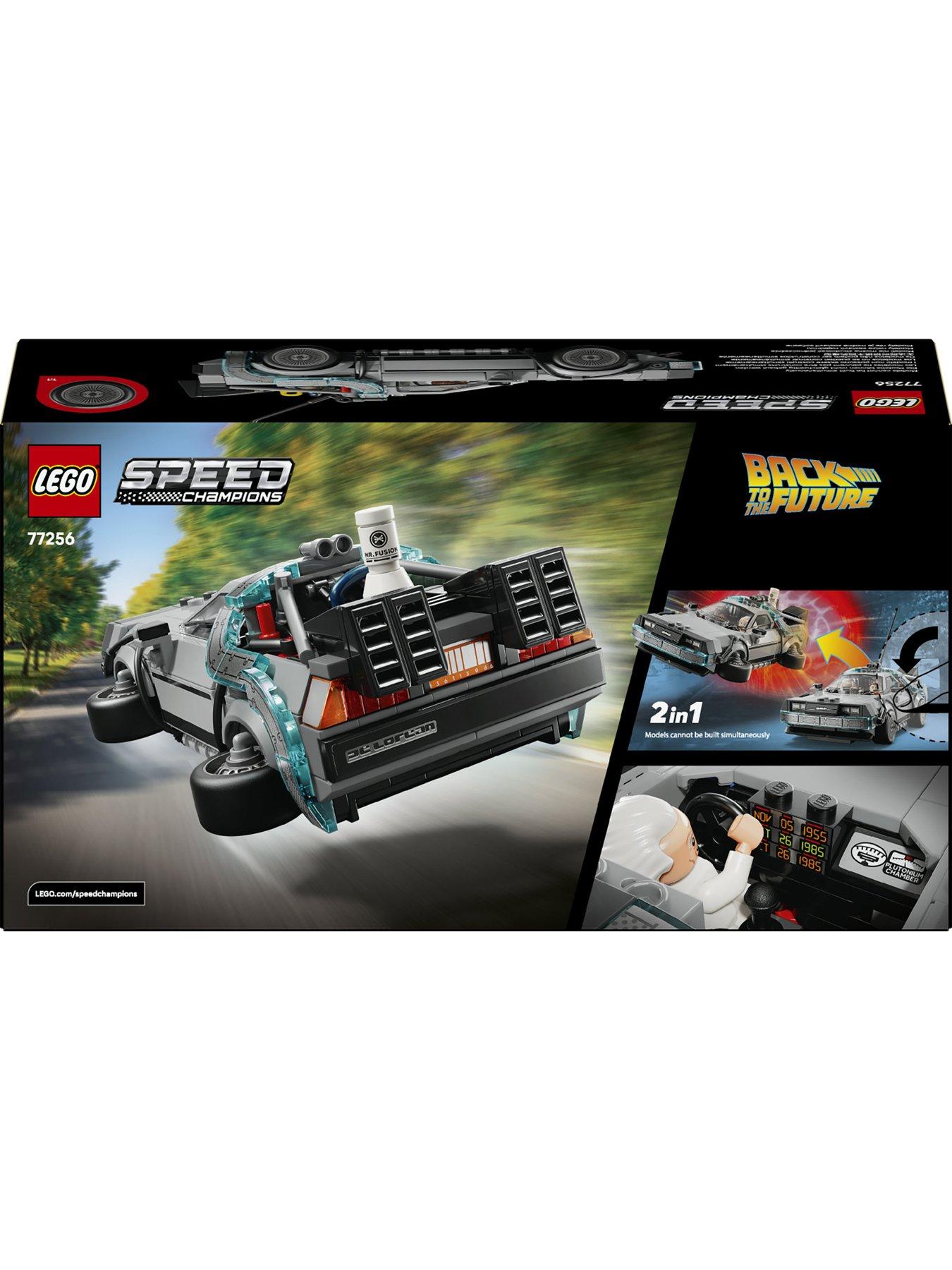 Image 7 of 8 of LEGO Speed Champions Time Machine from Back to the Future (77256)
