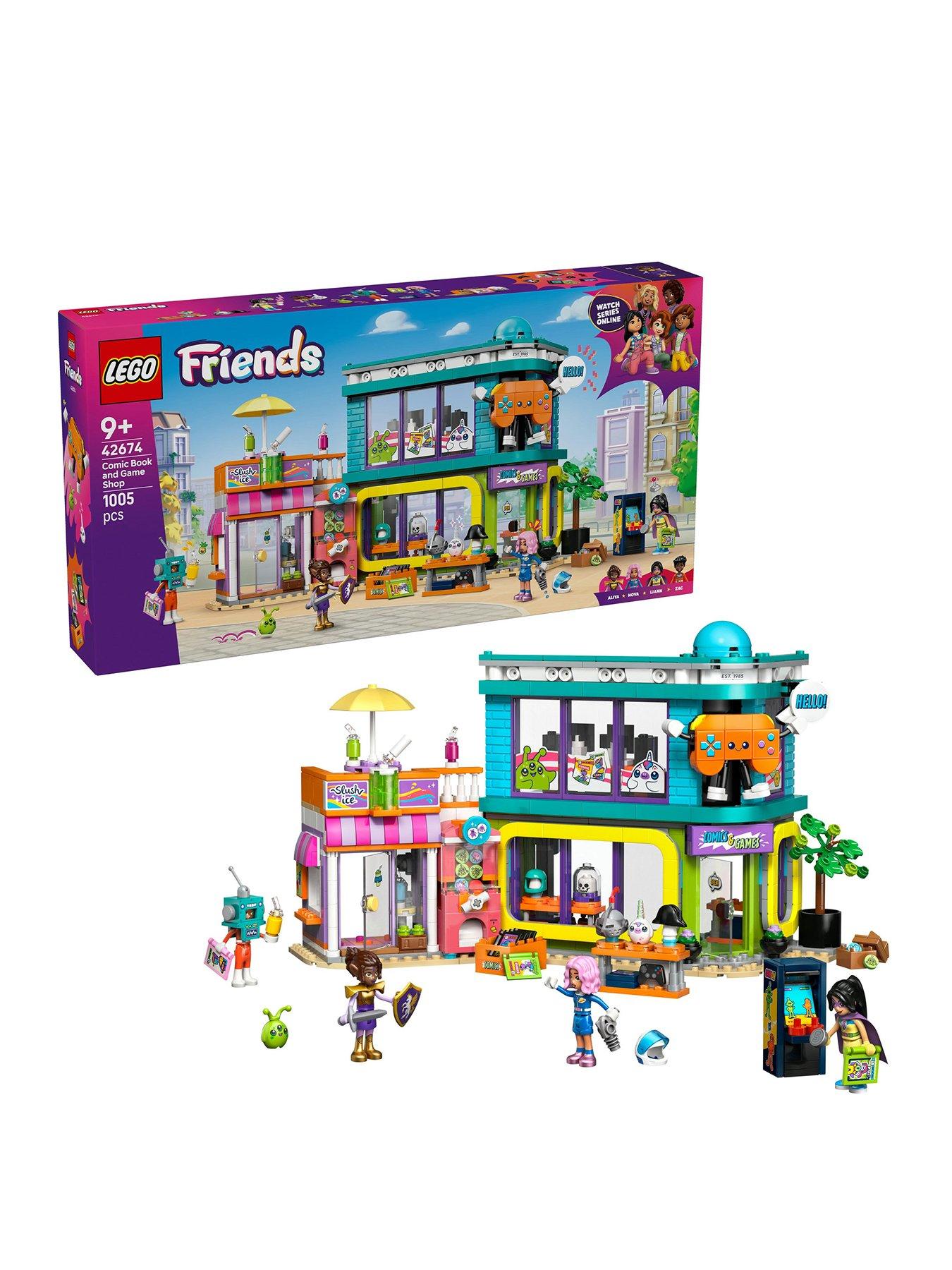 LEGO Friends Comic Book  &  Game Shop Toy (42674)