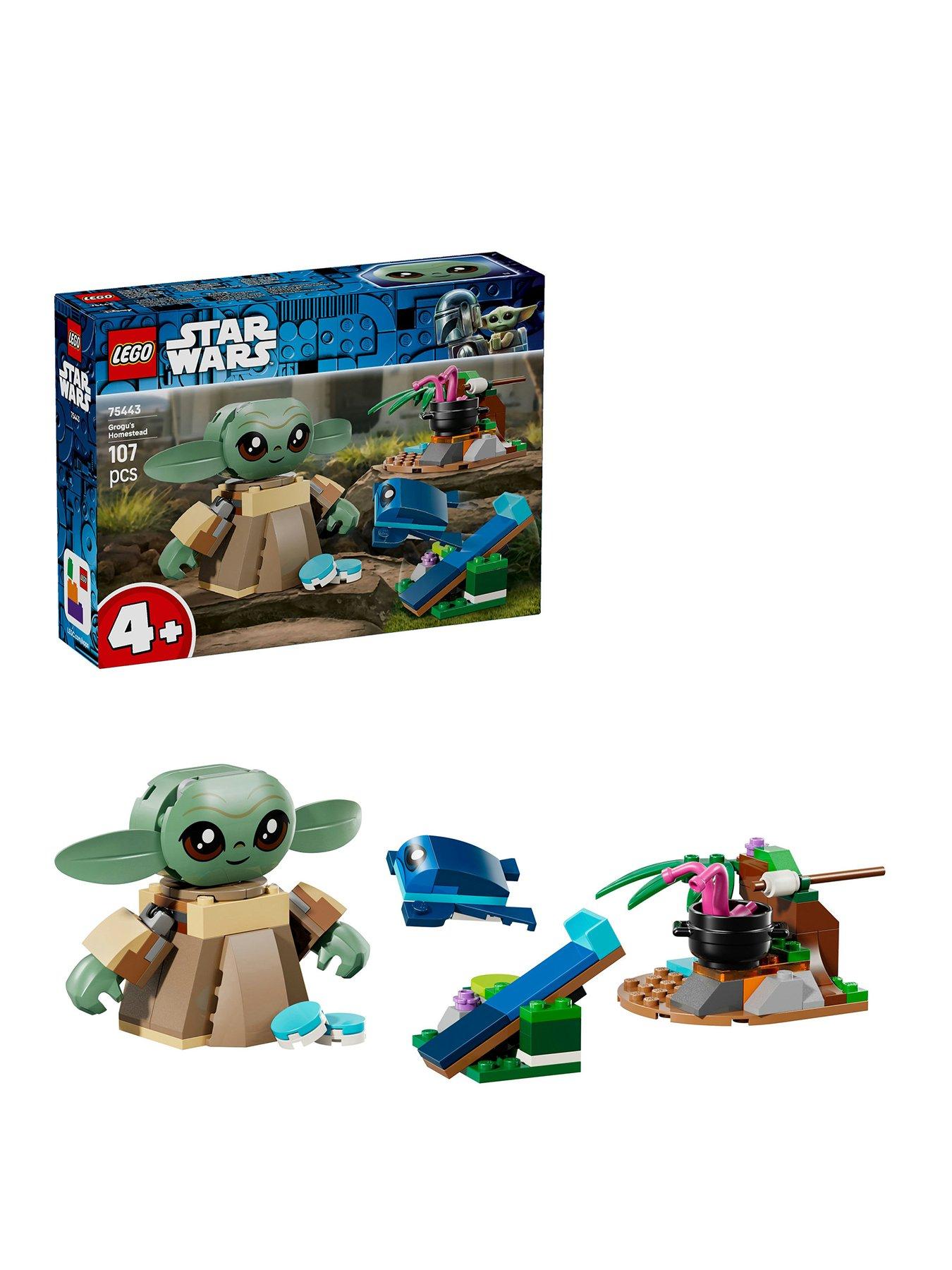 LEGO Star Wars Grogu’s Homestead Toy for Kids (75443)