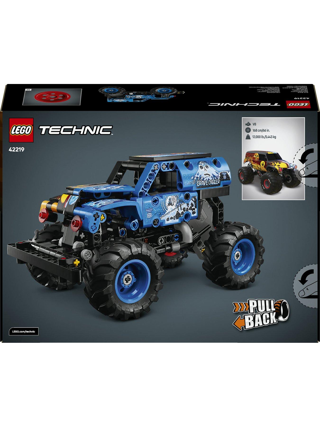 Image 7 of 8 of LEGO Technic Monster Jam Grave Digger Fire and Ice (42219)