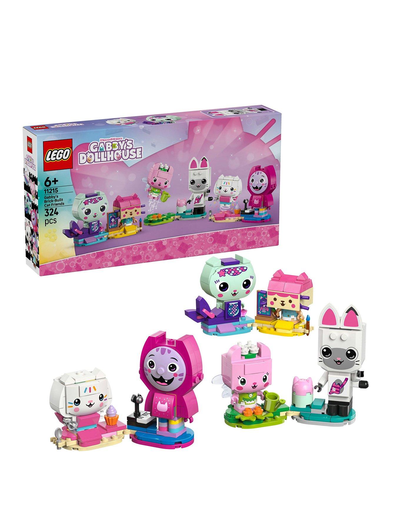 LEGO Gabby's Dollhouse Gabby's Brick-Built Cat Friends (11215)