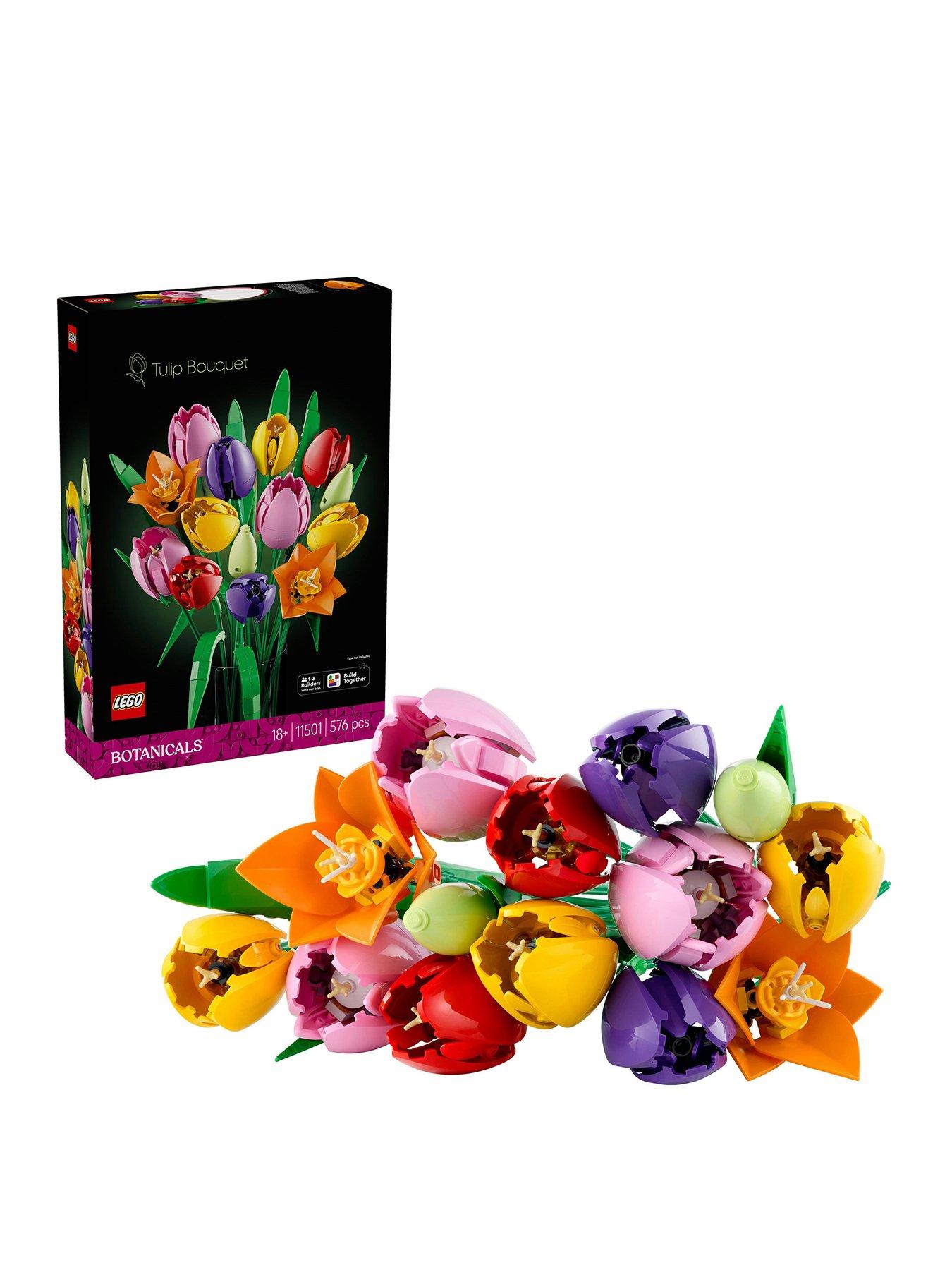 LEGO Botanical Tulip Bouquet Faux Flowers Set (11501)