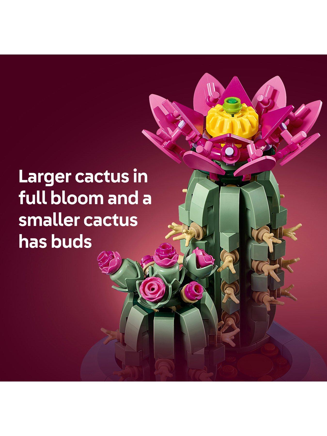 Image 4 of 8 of LEGO Botanical Flowering Cactus - Faux Plants&nbsp;11509