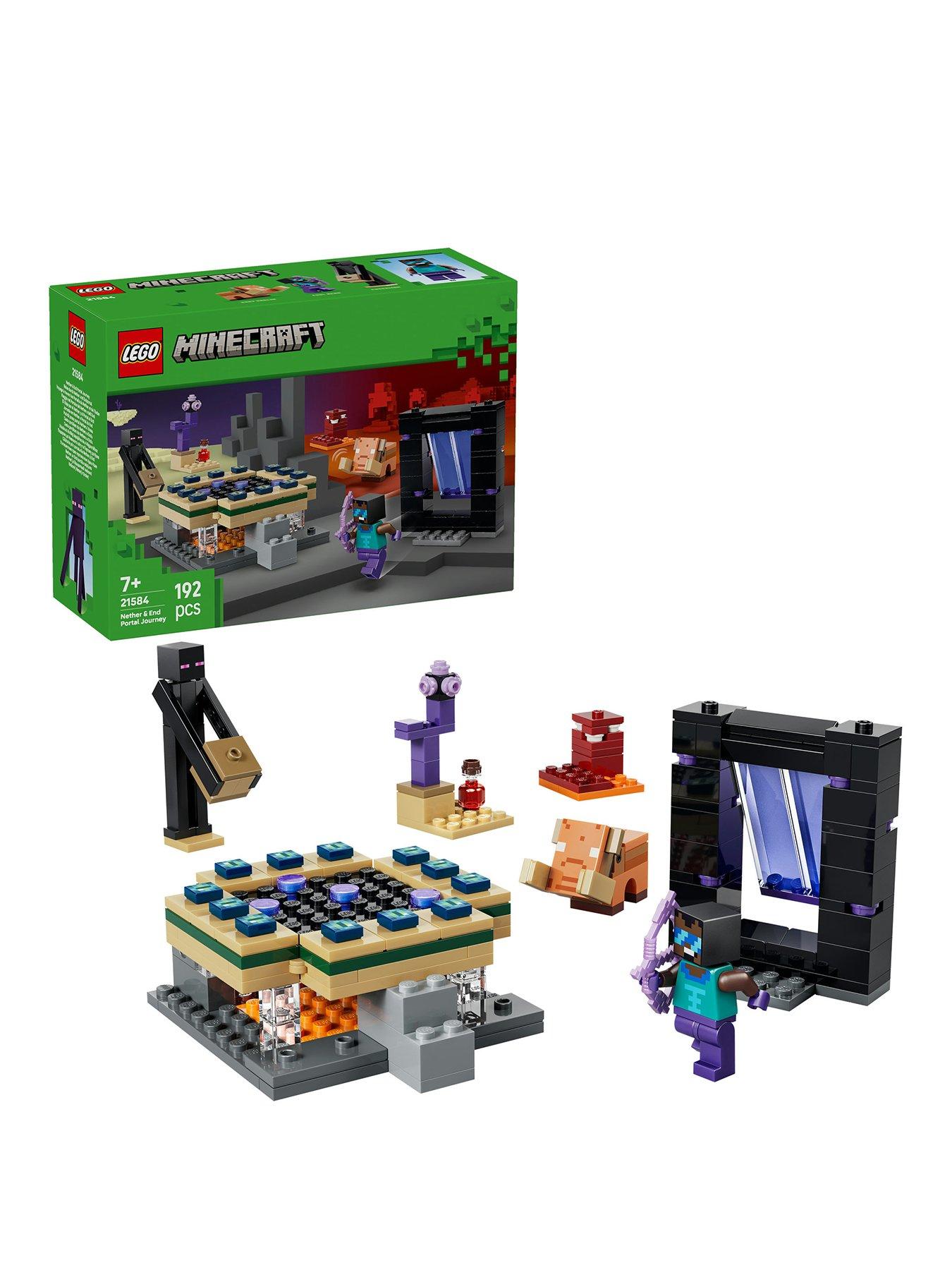LEGO Minecraft Nether  &  End Portal Journey Toy 21584
