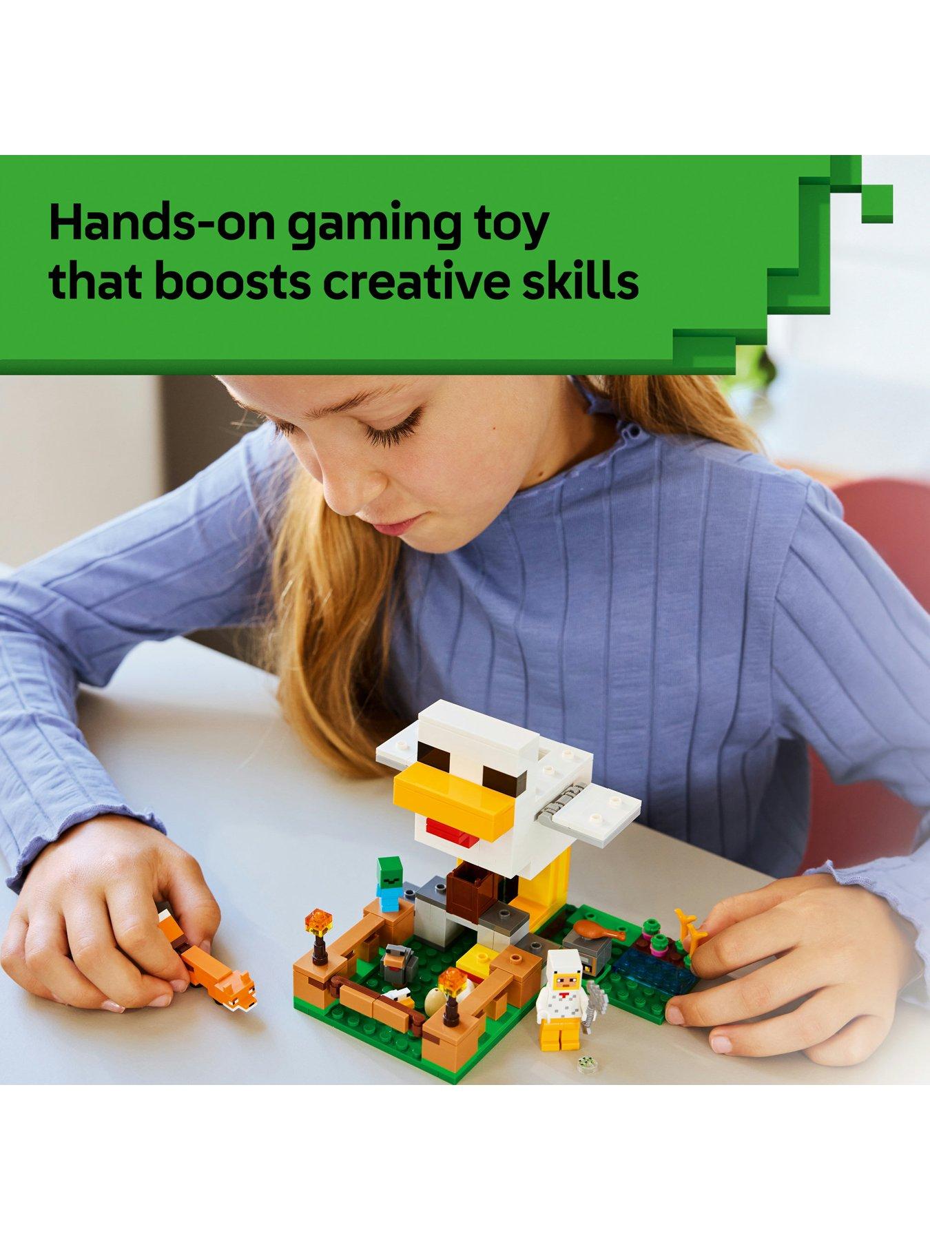 LEGO Minecraft Chicken Farm Gaming Toy 21585 | Very