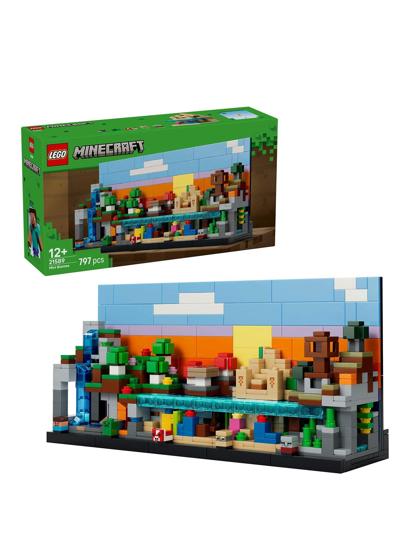 Image 1 of 8 of LEGO Minecraft Mini Biomes Building Toy (21589)