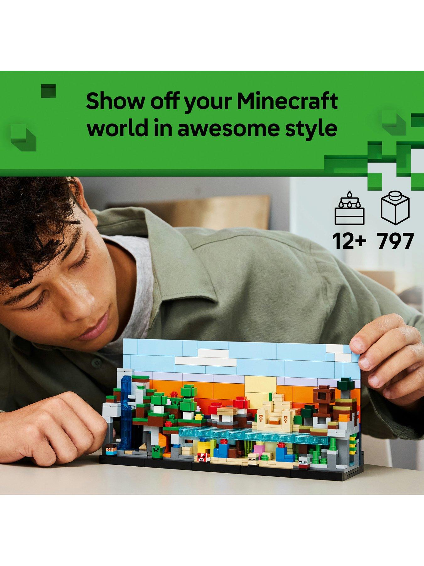 Image 2 of 8 of LEGO Minecraft Mini Biomes Building Toy (21589)
