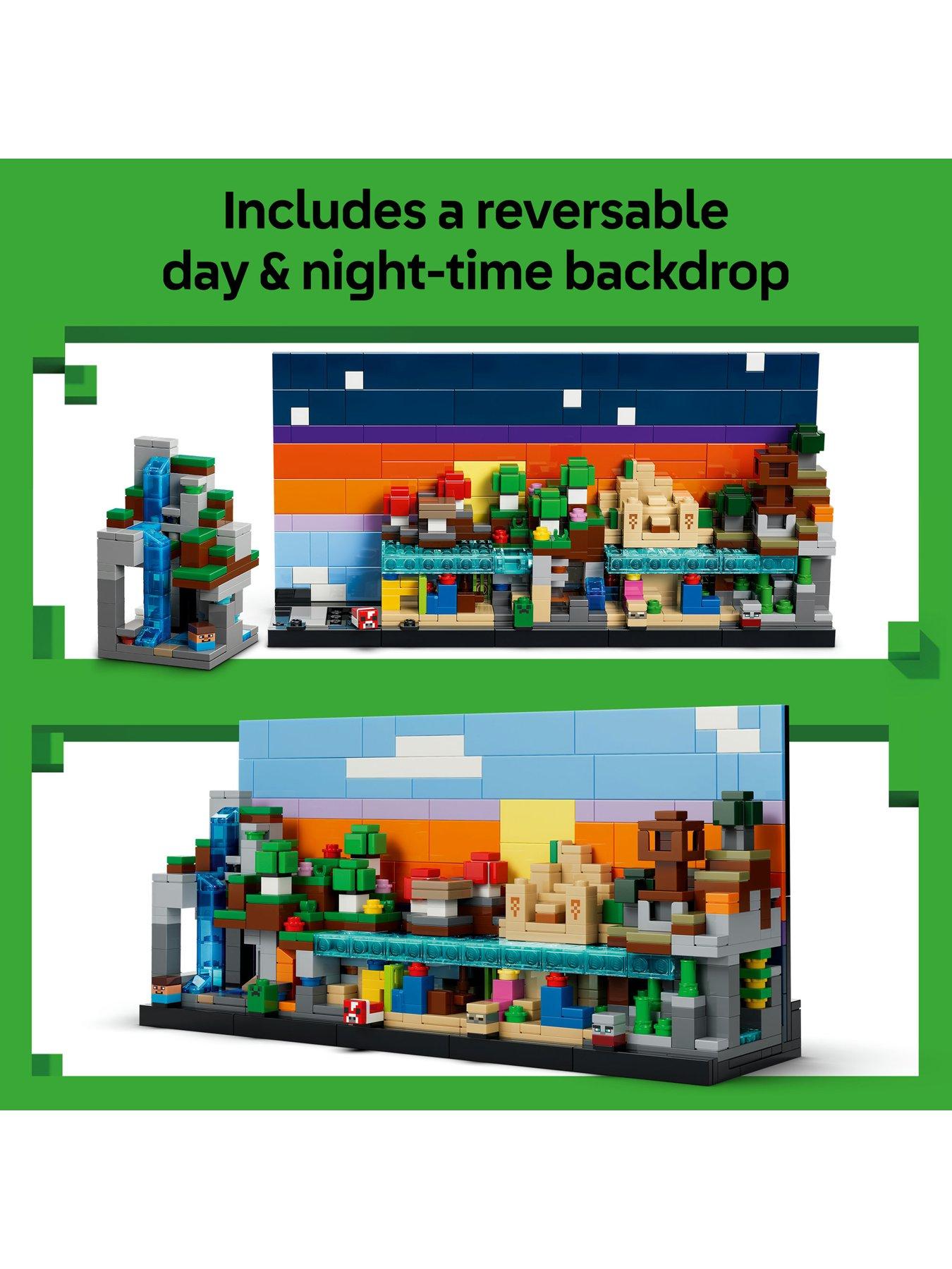 Image 4 of 8 of LEGO Minecraft Mini Biomes Building Toy (21589)