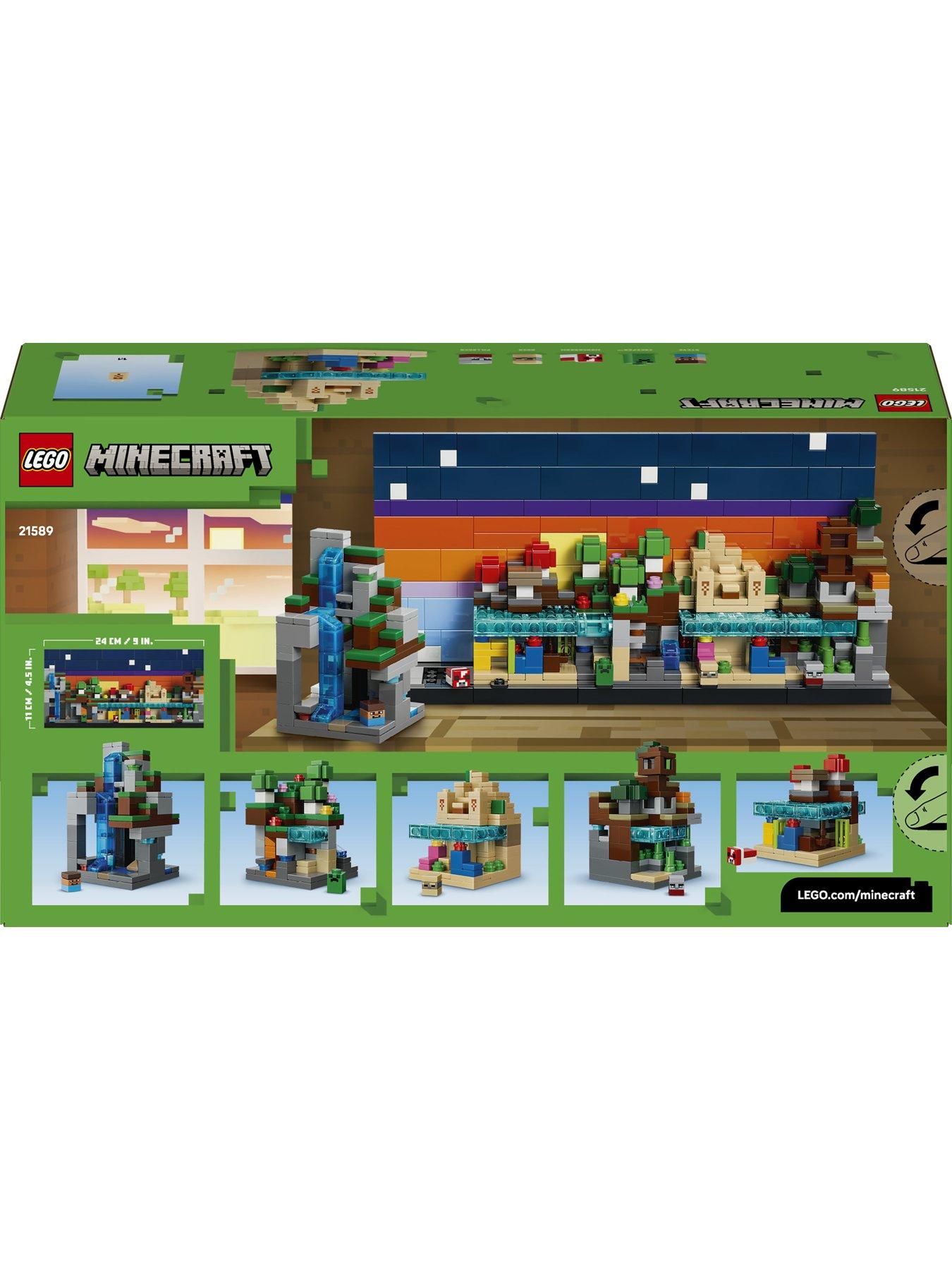 Image 7 of 8 of LEGO Minecraft Mini Biomes Building Toy (21589)