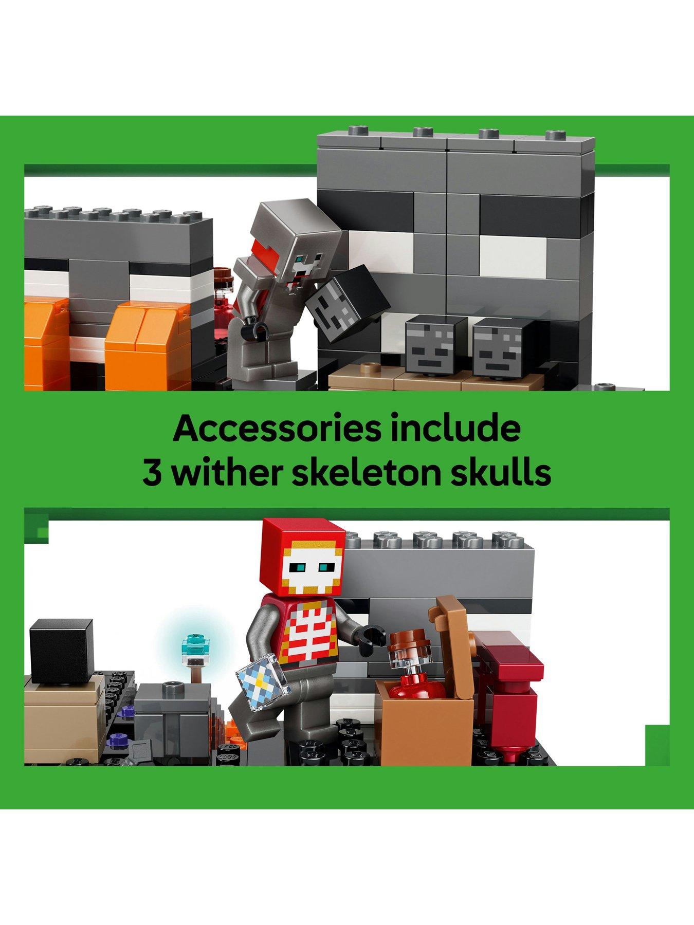 Image 3 of 8 of LEGO Minecraft Wither Battle Toy with Figures (21590)