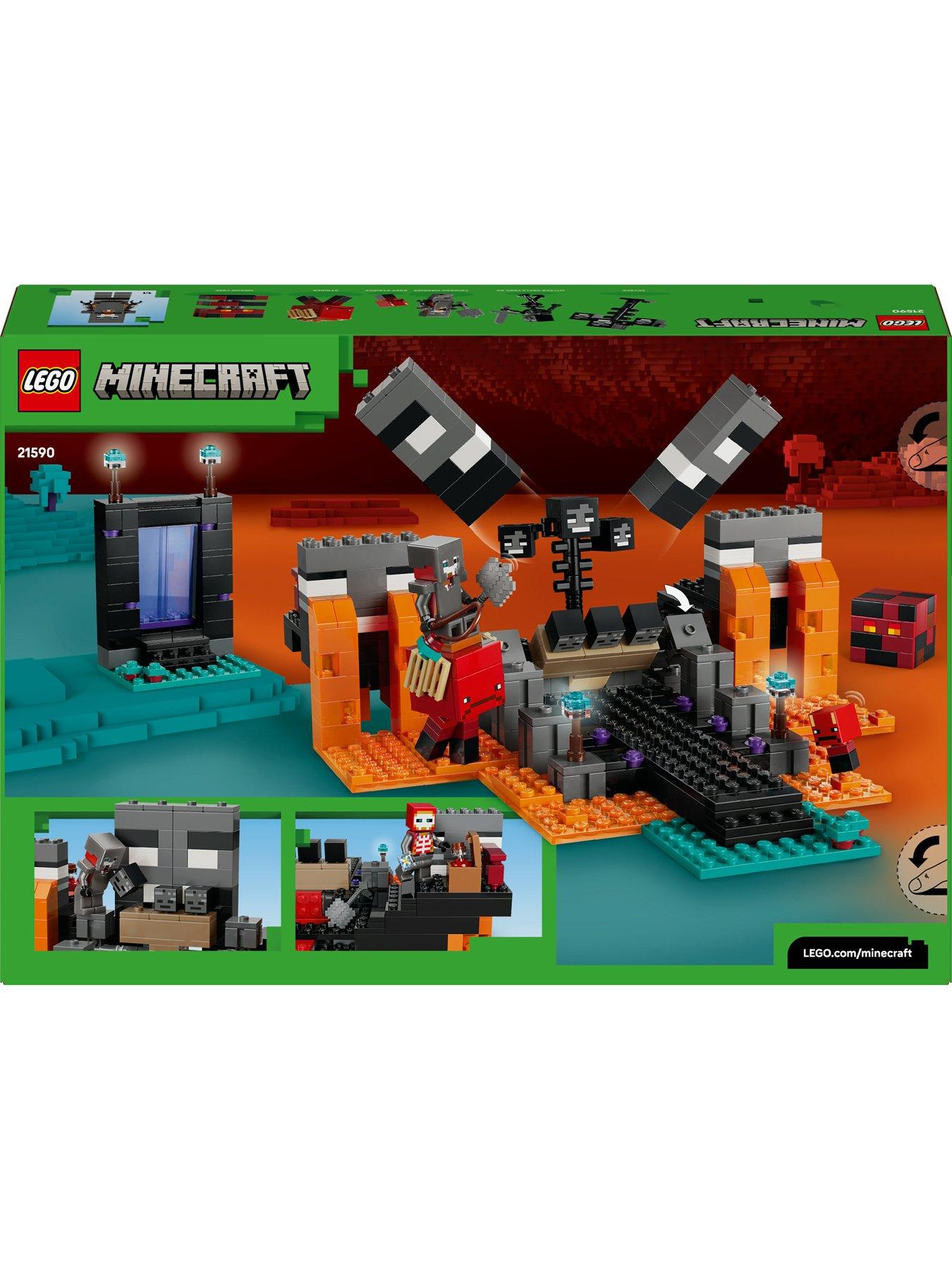 Image 7 of 8 of LEGO Minecraft Wither Battle Toy with Figures (21590)