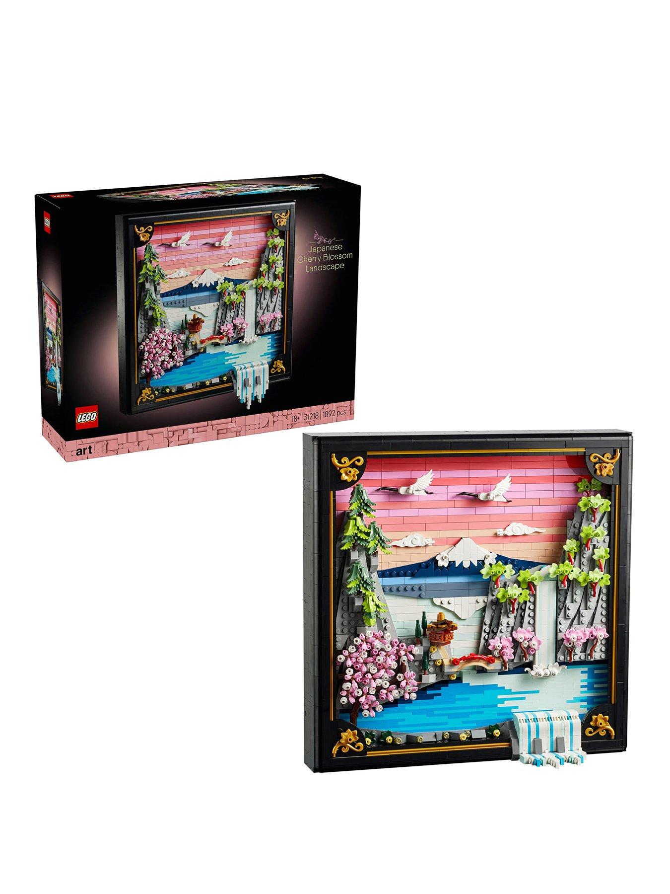 Image 1 of 8 of LEGO ART Japanese Cherry Blossom Landscape Set 31218