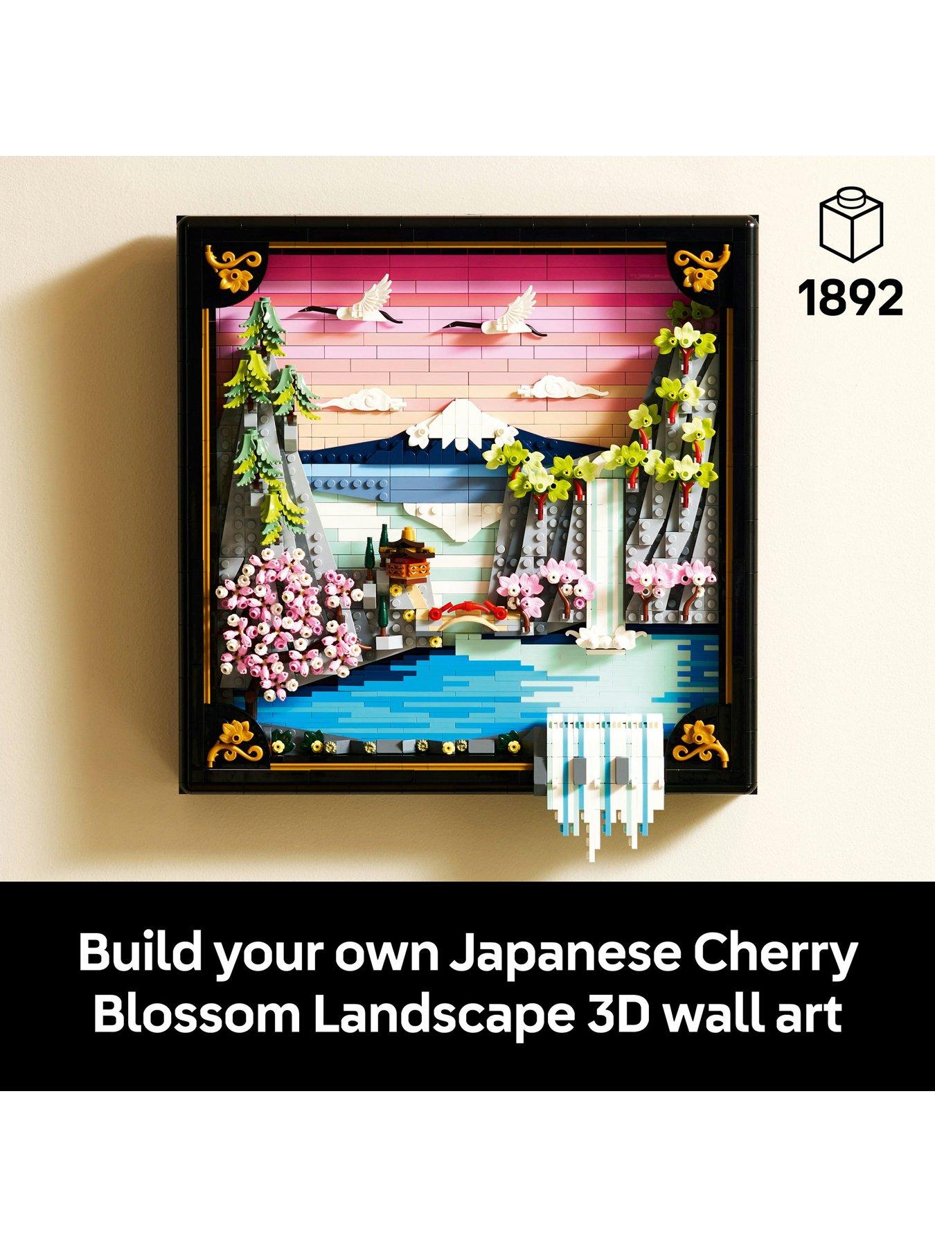 Image 2 of 8 of LEGO ART Japanese Cherry Blossom Landscape Set 31218