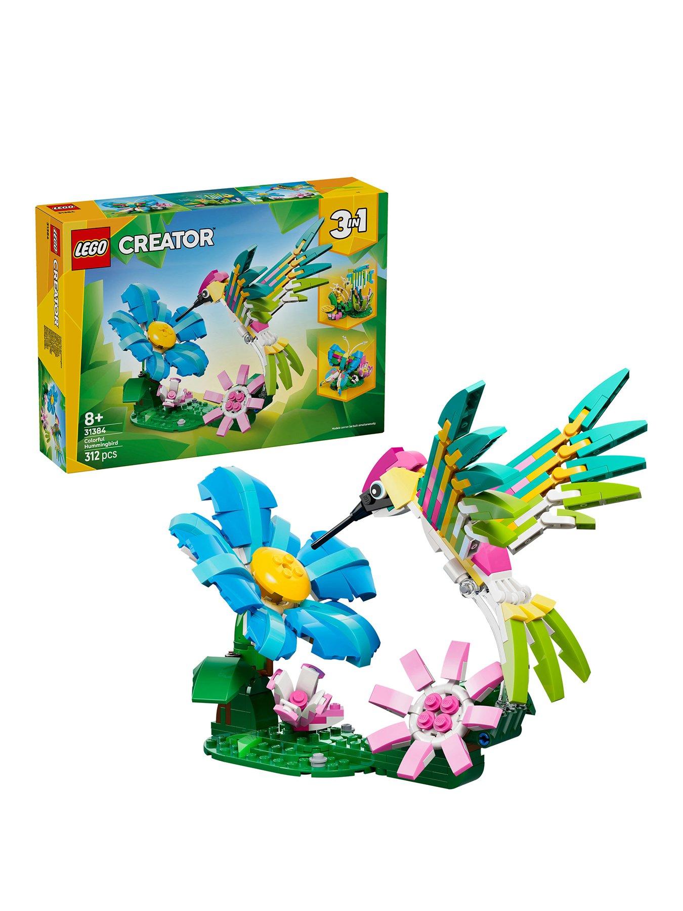 Lego Creator 3 In 1 Wild Animals: Colourful Hummingbird 31384