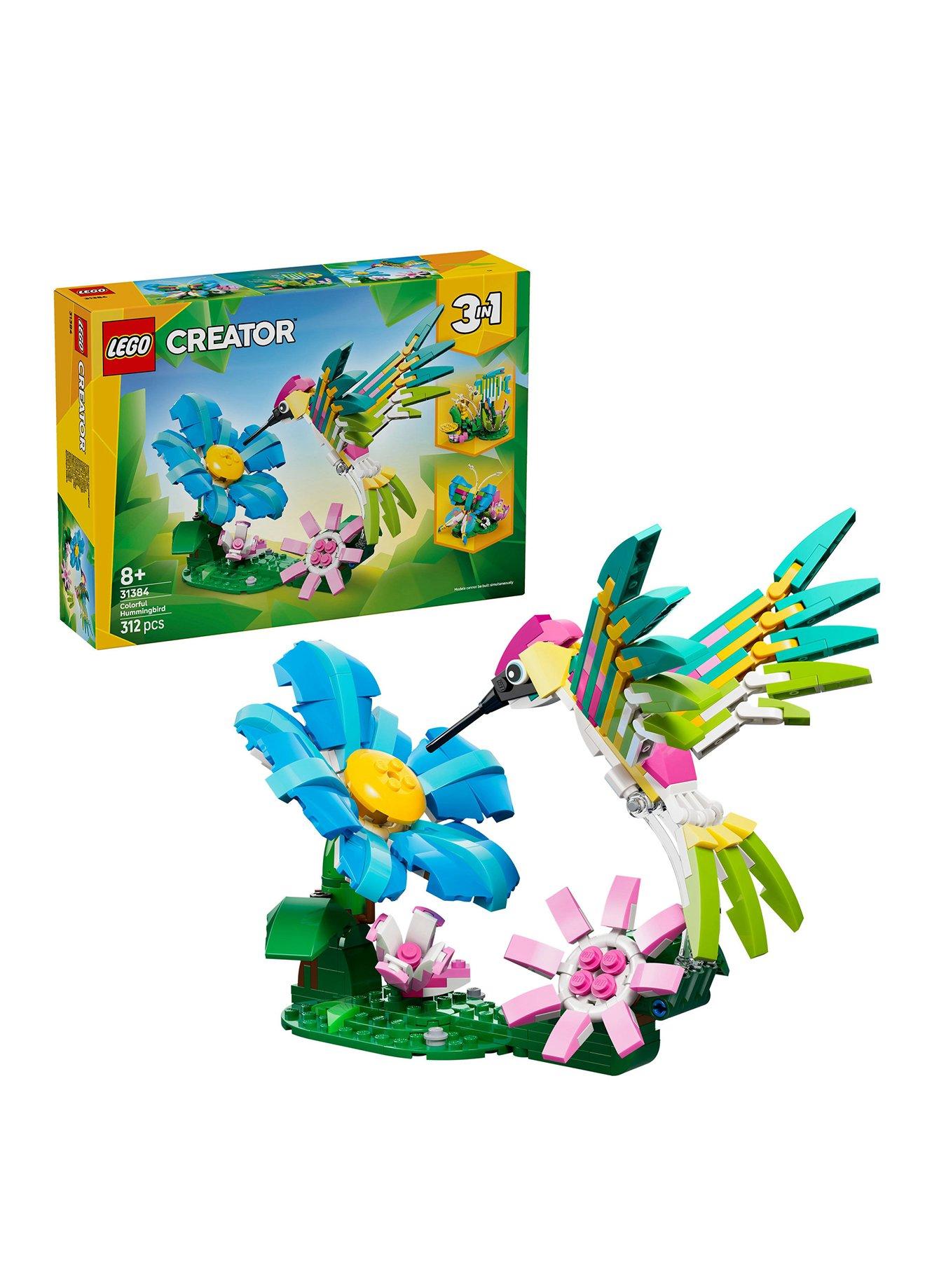 LEGO Creator 3-in-1 Wild Animals: Colourful Hummingbird (31384)