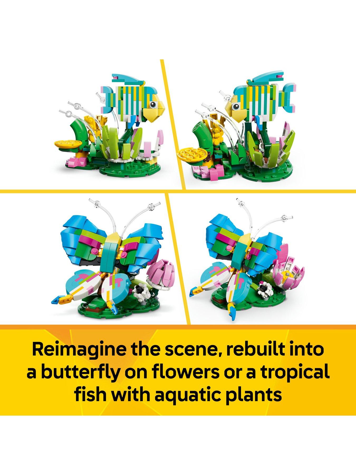 LEGO Creator 3-in-1 Wild Animals: Colourful Hummingbird (31384) | Very
