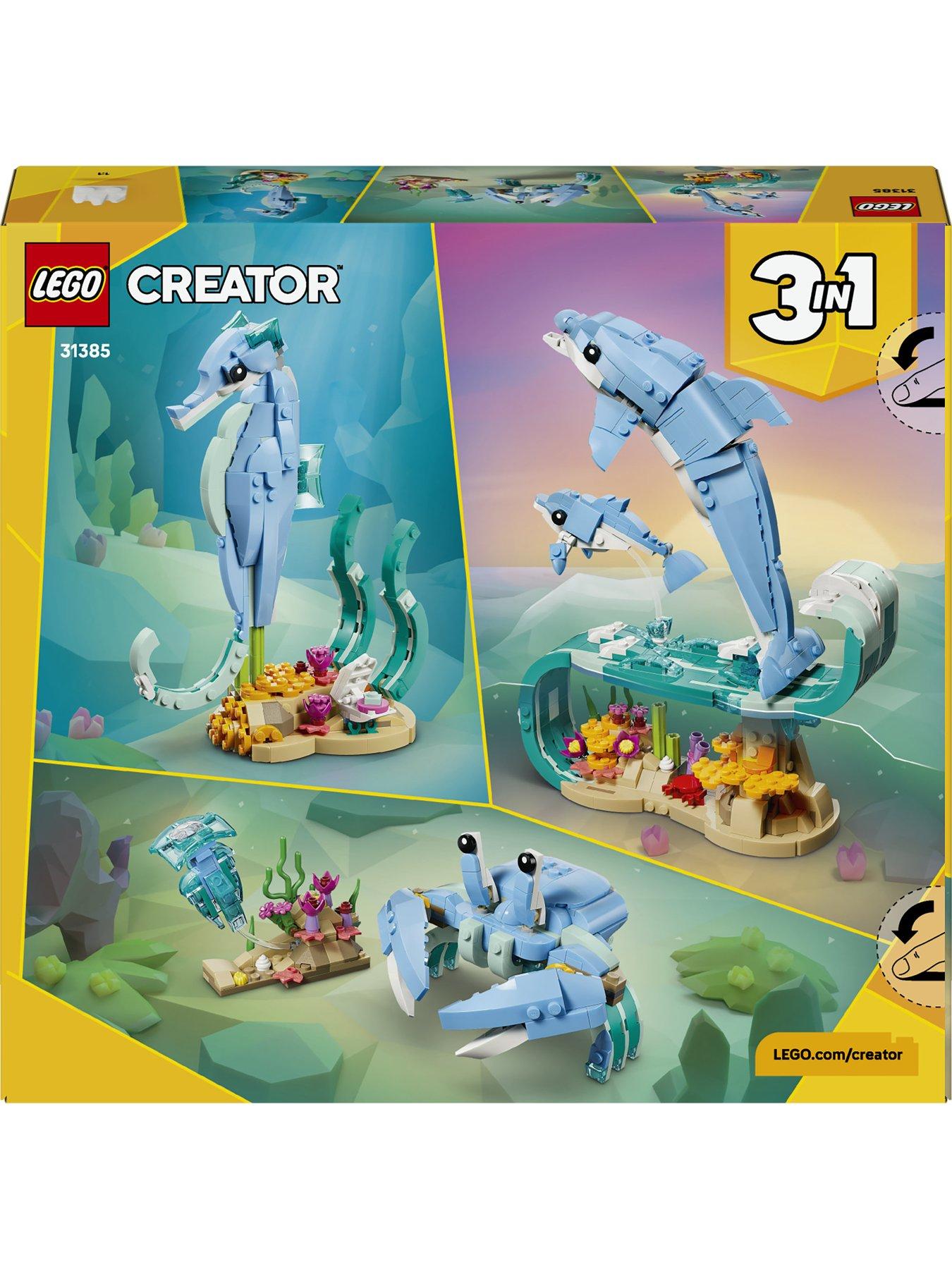 Image 7 of 8 of LEGO Creator 3-in-1 Sea Animals: Beautiful Dolphins&nbsp;31385
