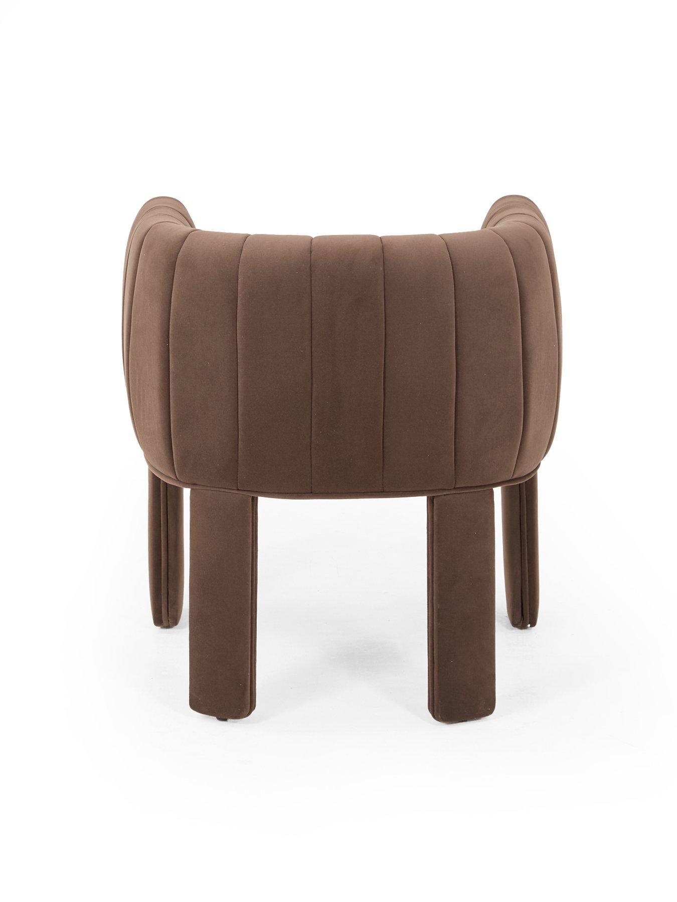 Image 4 of 7 of The Very Collection Mila Double Layer Pleated Dining Chair