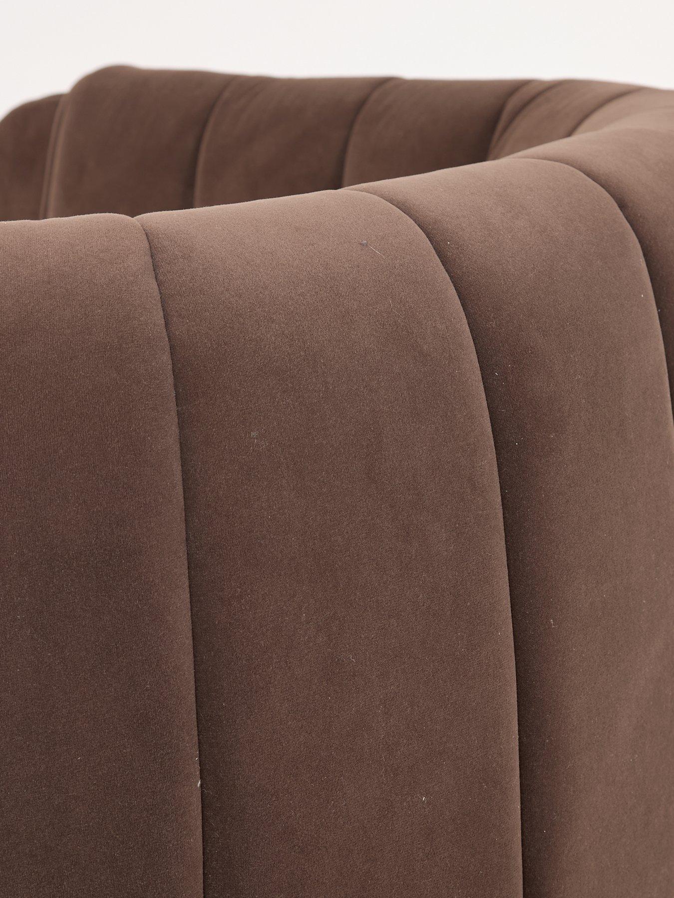 Image 7 of 7 of The Very Collection Mila Double Layer Pleated Dining Chair