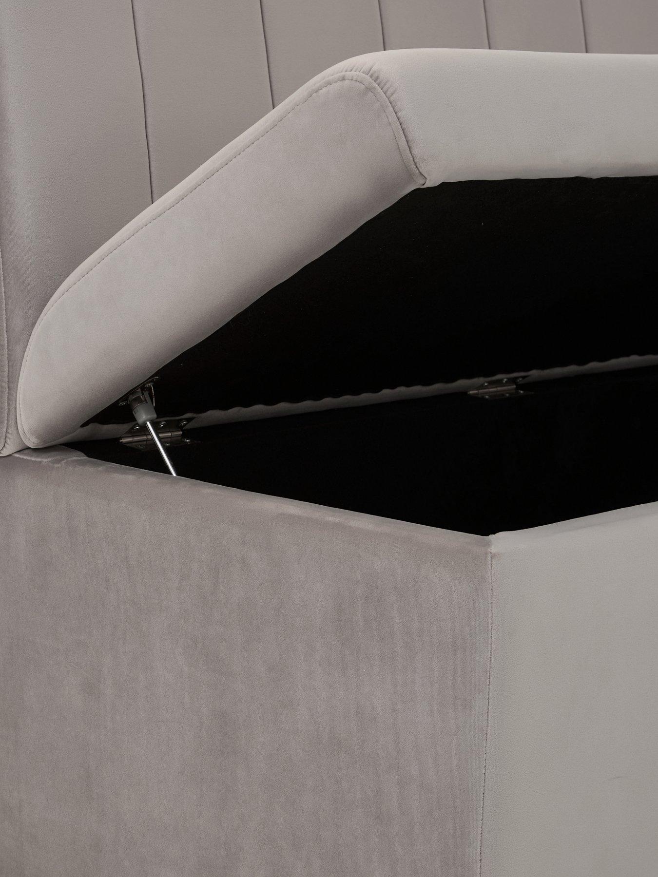 Image 5 of 7 of The Very Collection Sander Corner Storage Bench&nbsp;- Grey - FSC&reg; Certified