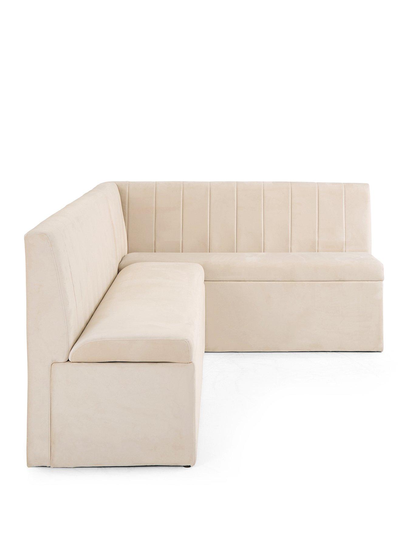 Image 2 of 7 of The Very Collection Sander Corner Storage Bench&nbsp;- Beige - FSC&reg; Certified