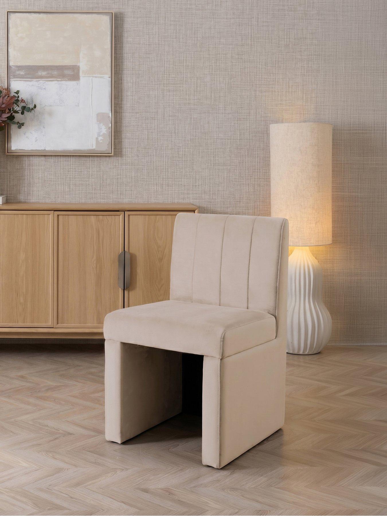 Image 1 of 7 of The Very Collection Sander Dining Chair - Beige - FSC&reg; Certified
