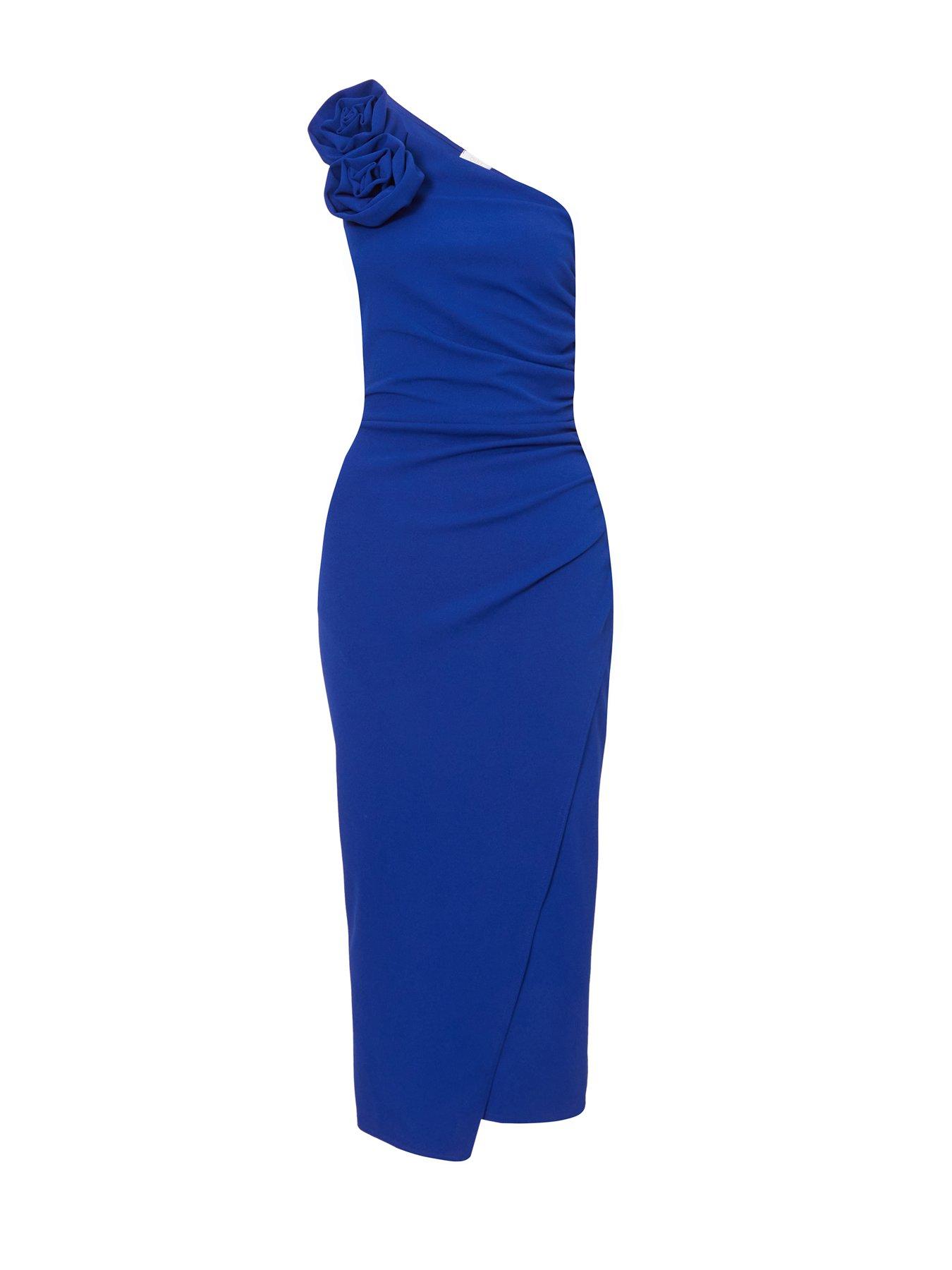 princess polly baby blue dress Organic Look Homecoming - Prom Wrist Corsage and Pocket Square Boutonnière