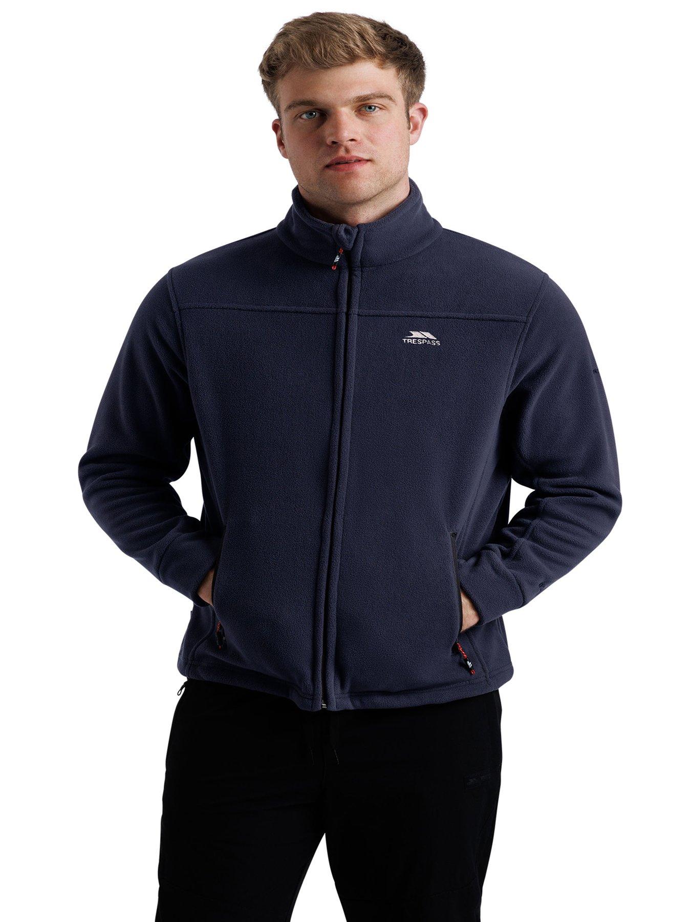 Trespass Mens Bernal Fleece - Navy