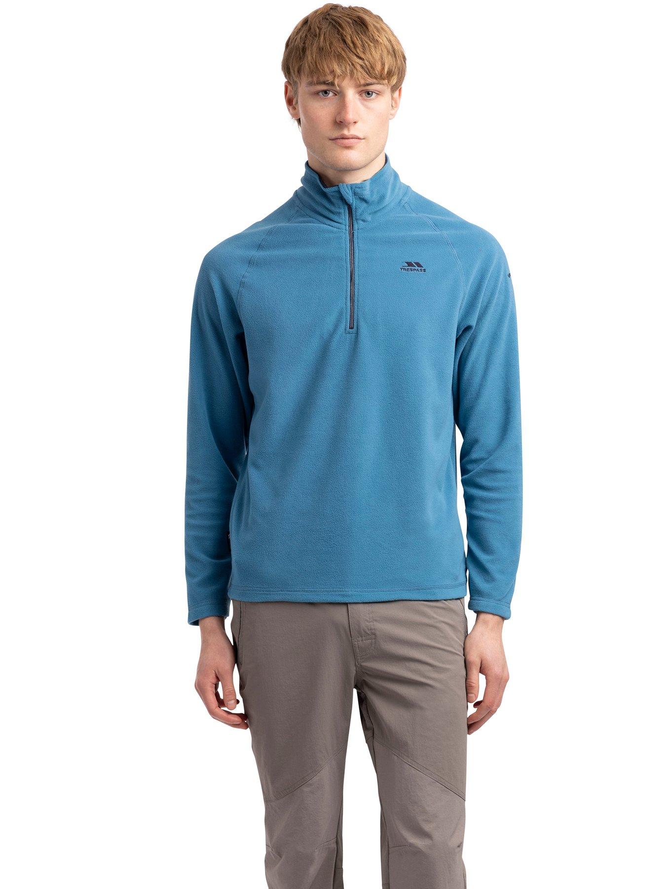 Trespass Mens Blackford Fleece - Blue