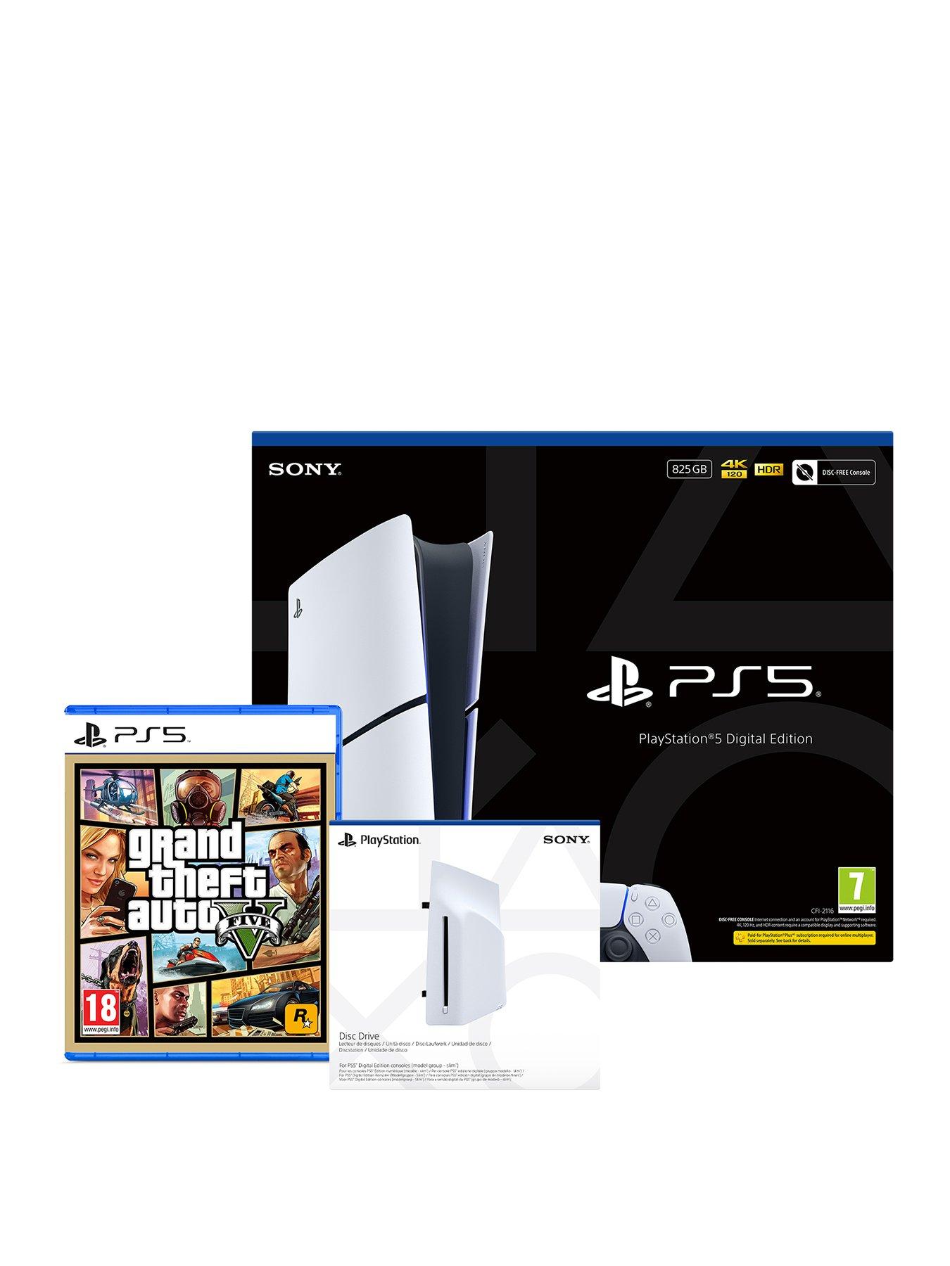 Playstation PlayStation®5 Digital Edition – 825GB with Grand Theft