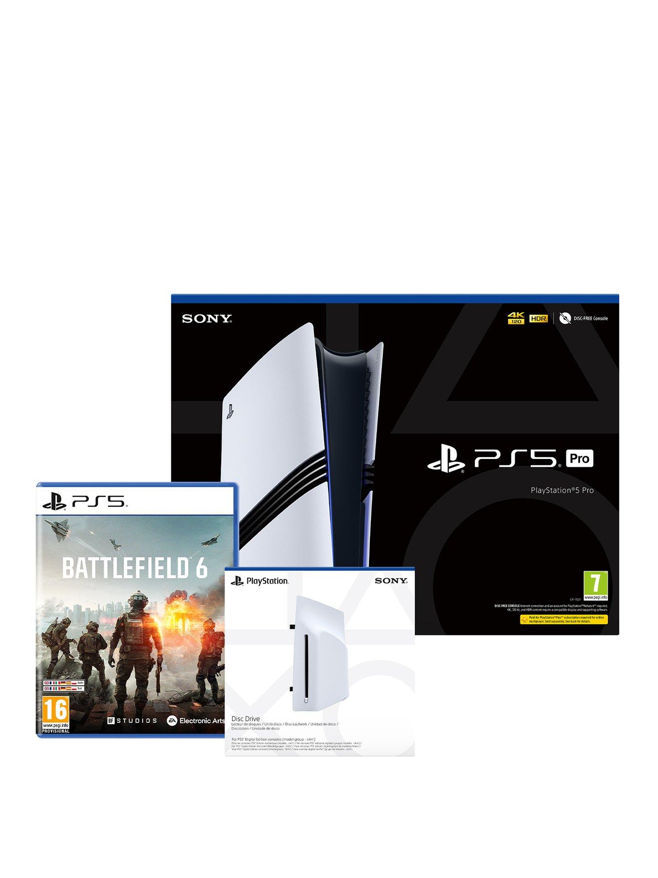 Image 1 of 8 of Playstation PlayStation&reg;5 Pro Console - 2TB with Battlefield 6 &amp; Disc Drive