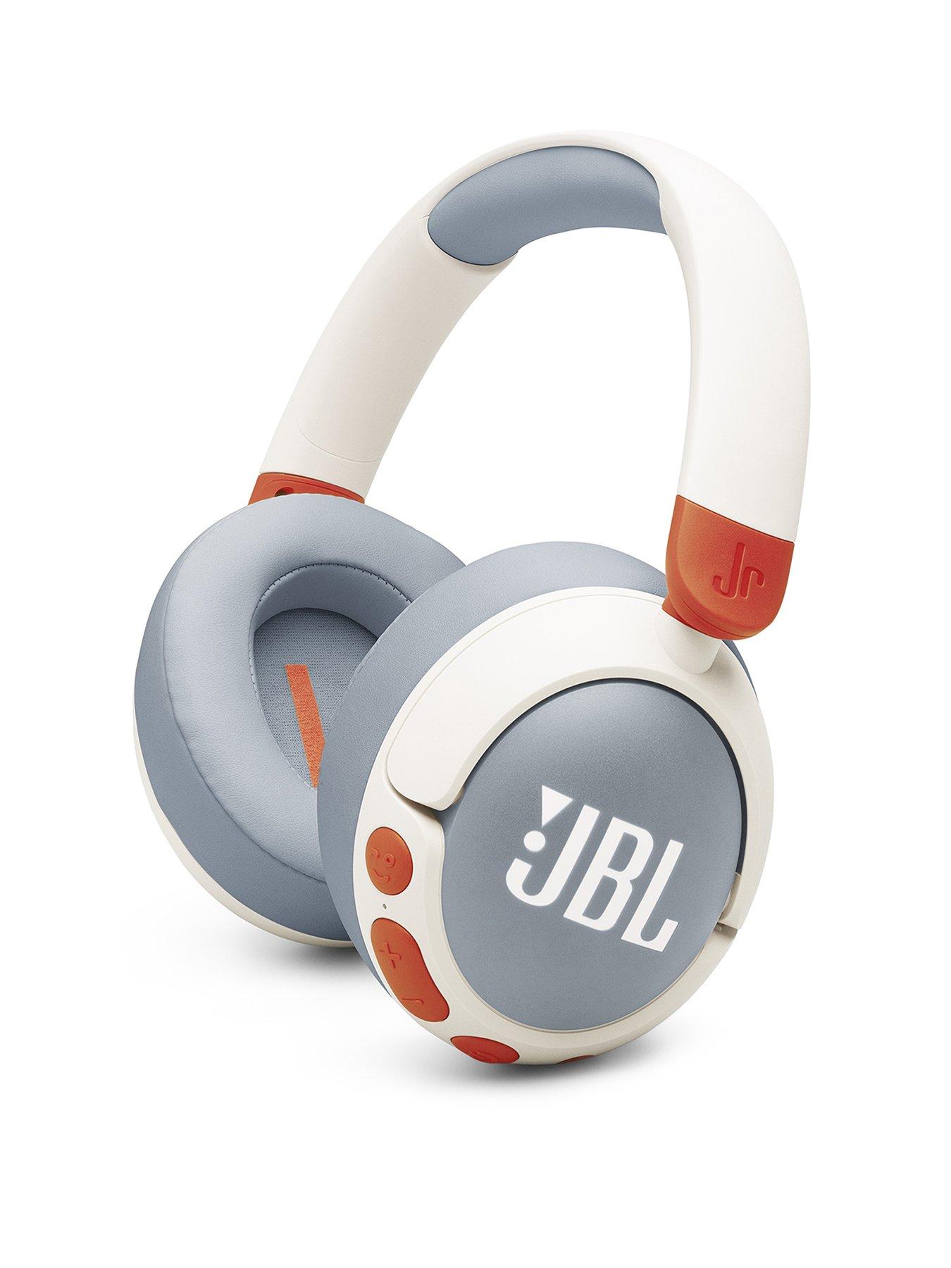 JBL Junior 470NC, Kids wireless over-ear Noise Cancelling headphones, reduced volume for safe listening