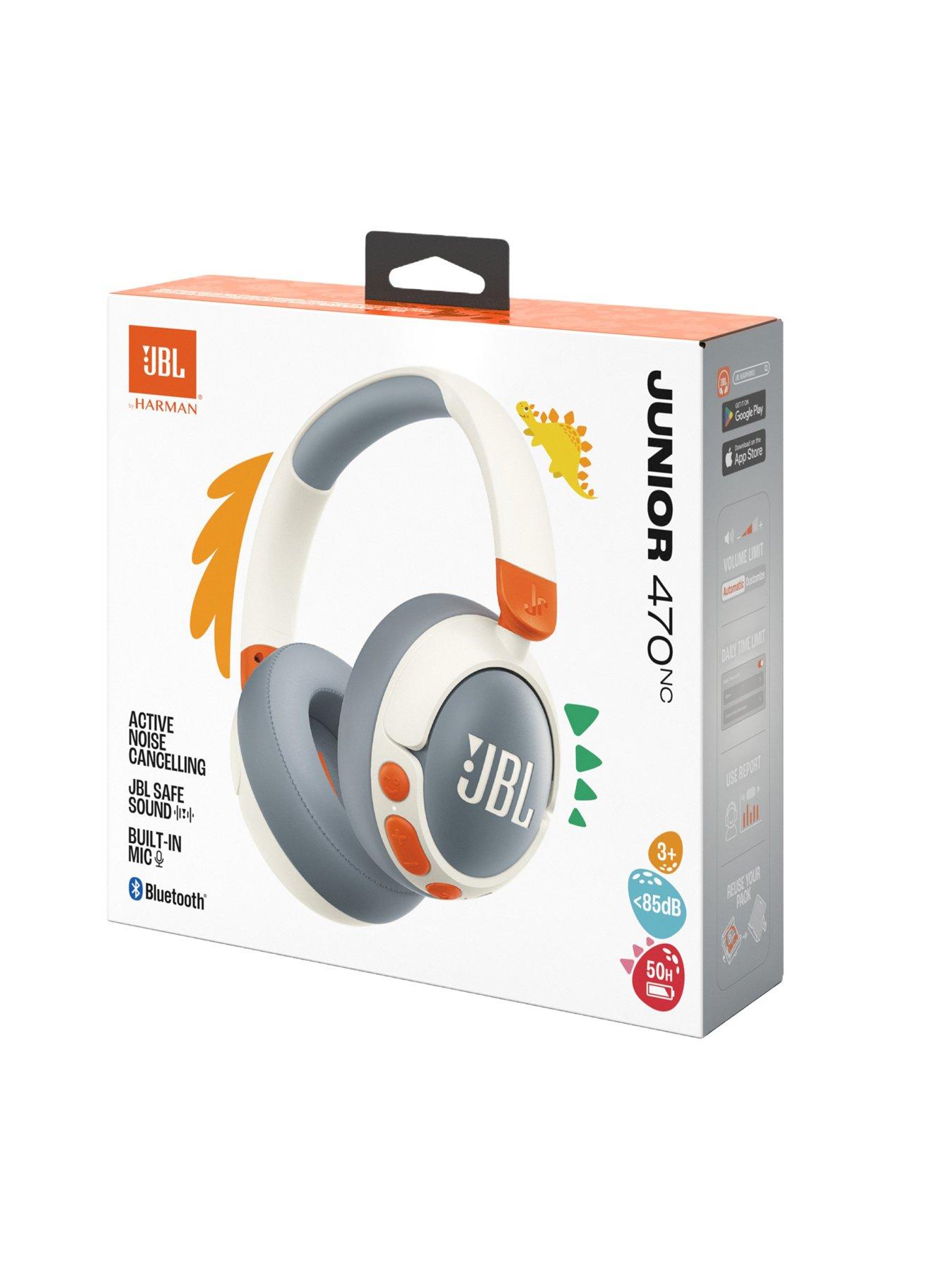 Image 7 of 7 of JBL Junior 470NC, Kids wireless over-ear Noise Cancelling headphones, reduced volume for safe listening