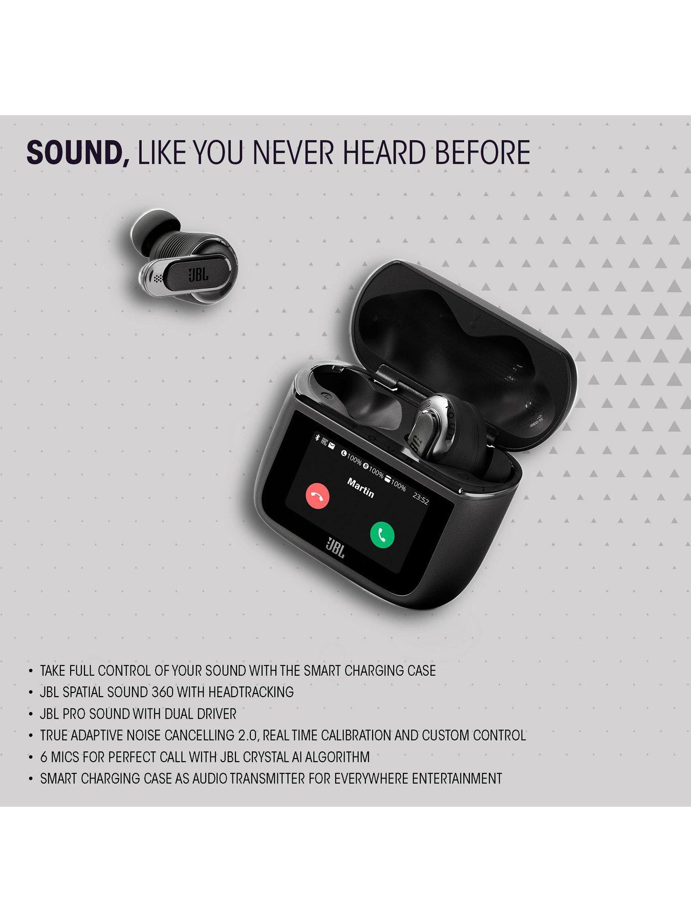 Image 2 of 8 of JBL TOUR PRO 3 TWS, True Adaptive Noise Cancelling Earbuds with Wireless Charging