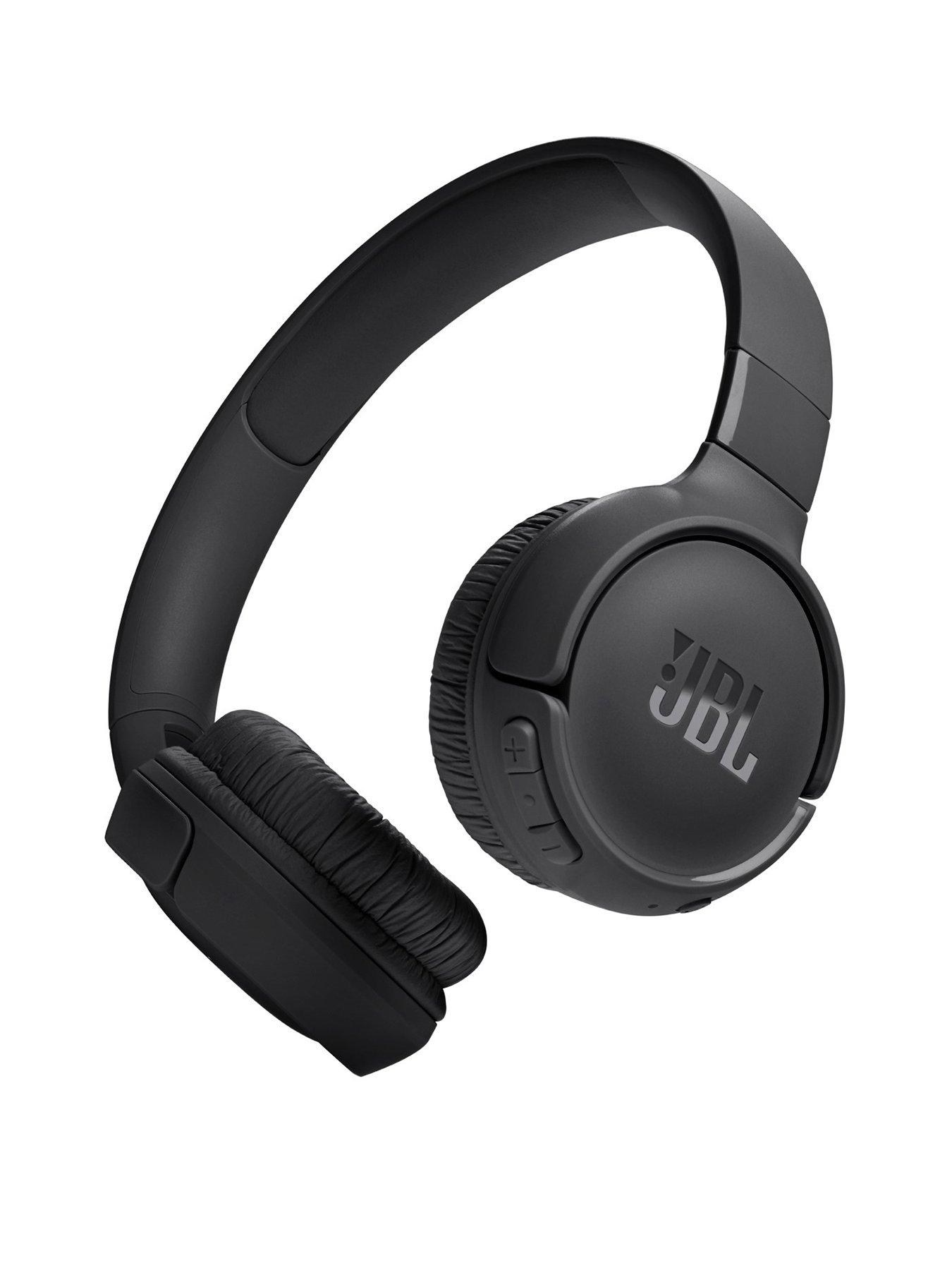 JBL Tune520BT - Wireless On ear headphones - Pure bass Sound / 57hours battery / Comfort Fit /App Supported