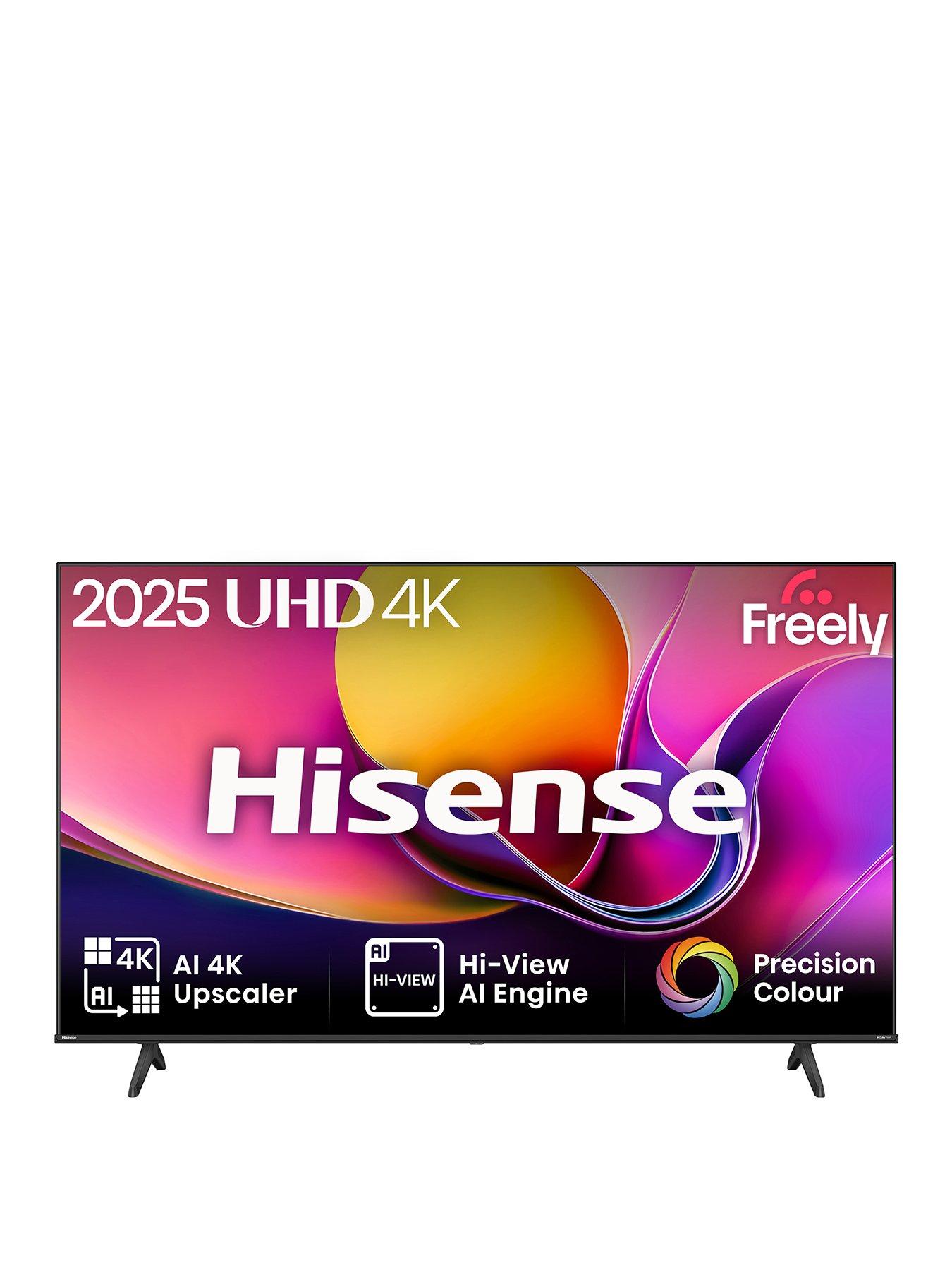 Hisense E6Q 58" 4K QLED HDR Smart TV with Freely - 58E6QTUK